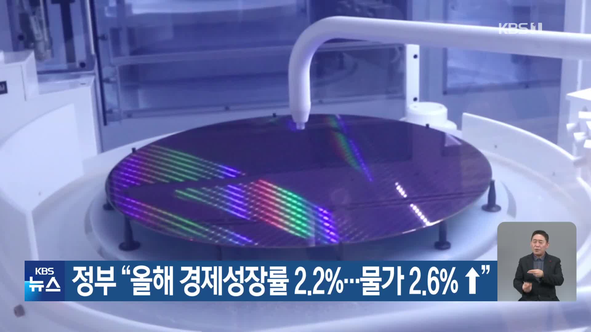 정부 “올해 경제성장률 2.2%…물가 2.6%↑”