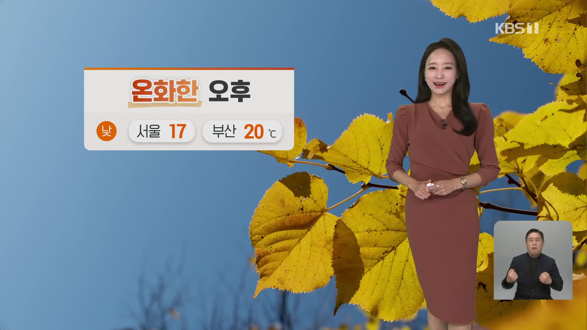 [오후날씨 꿀팁] 온화한 오후…주말, 기온 더 올라요