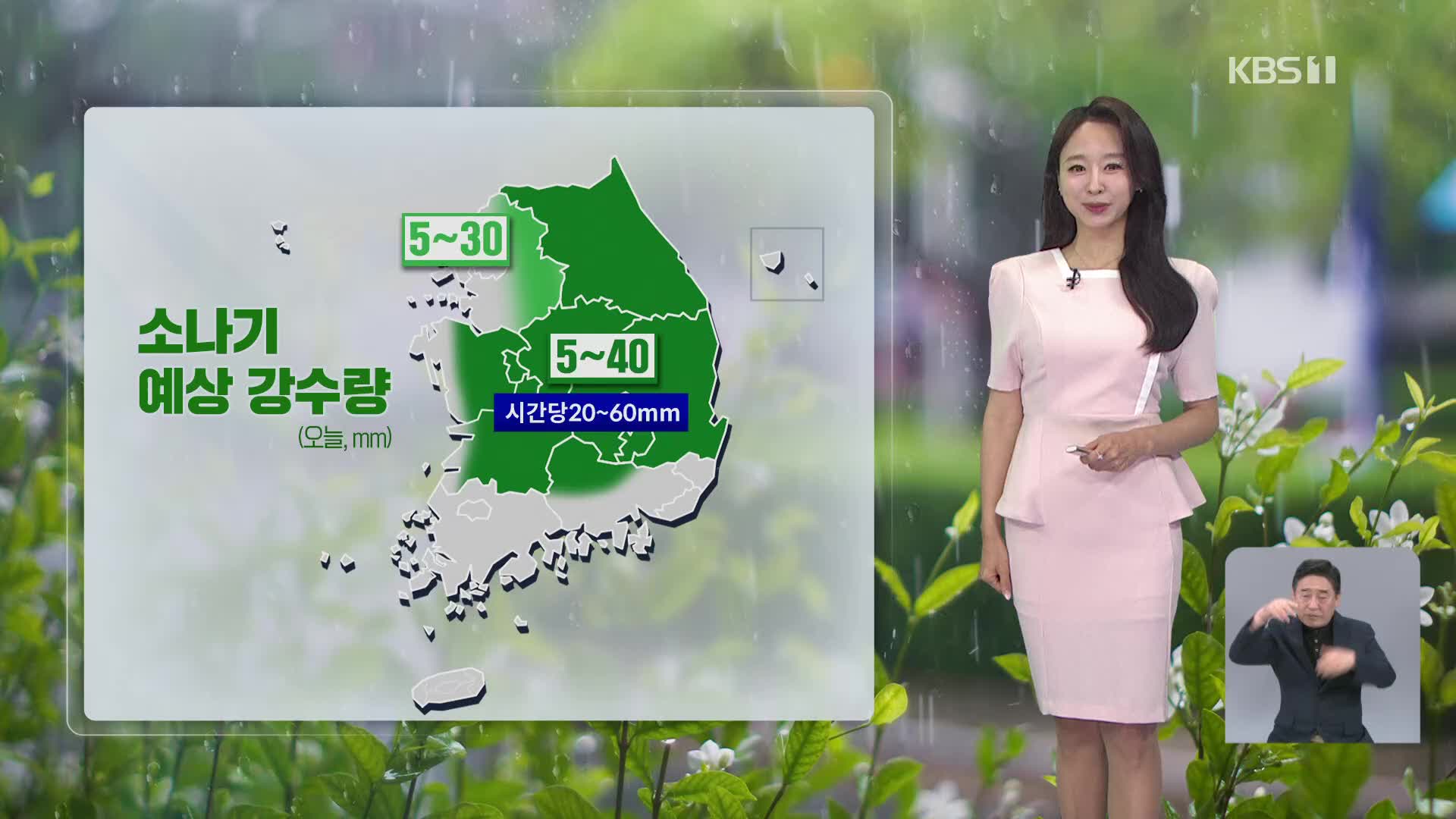 [오후날씨 꿀팁] 고온현상 계속…강한 소나기