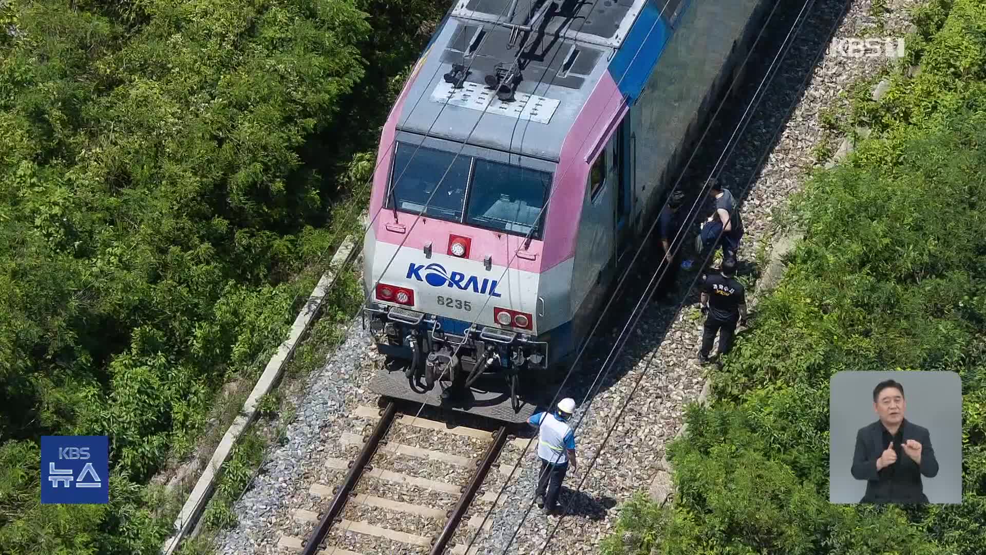 ‘7명 사상’ 청도 열차사고…경찰·노동당국 원인 조사