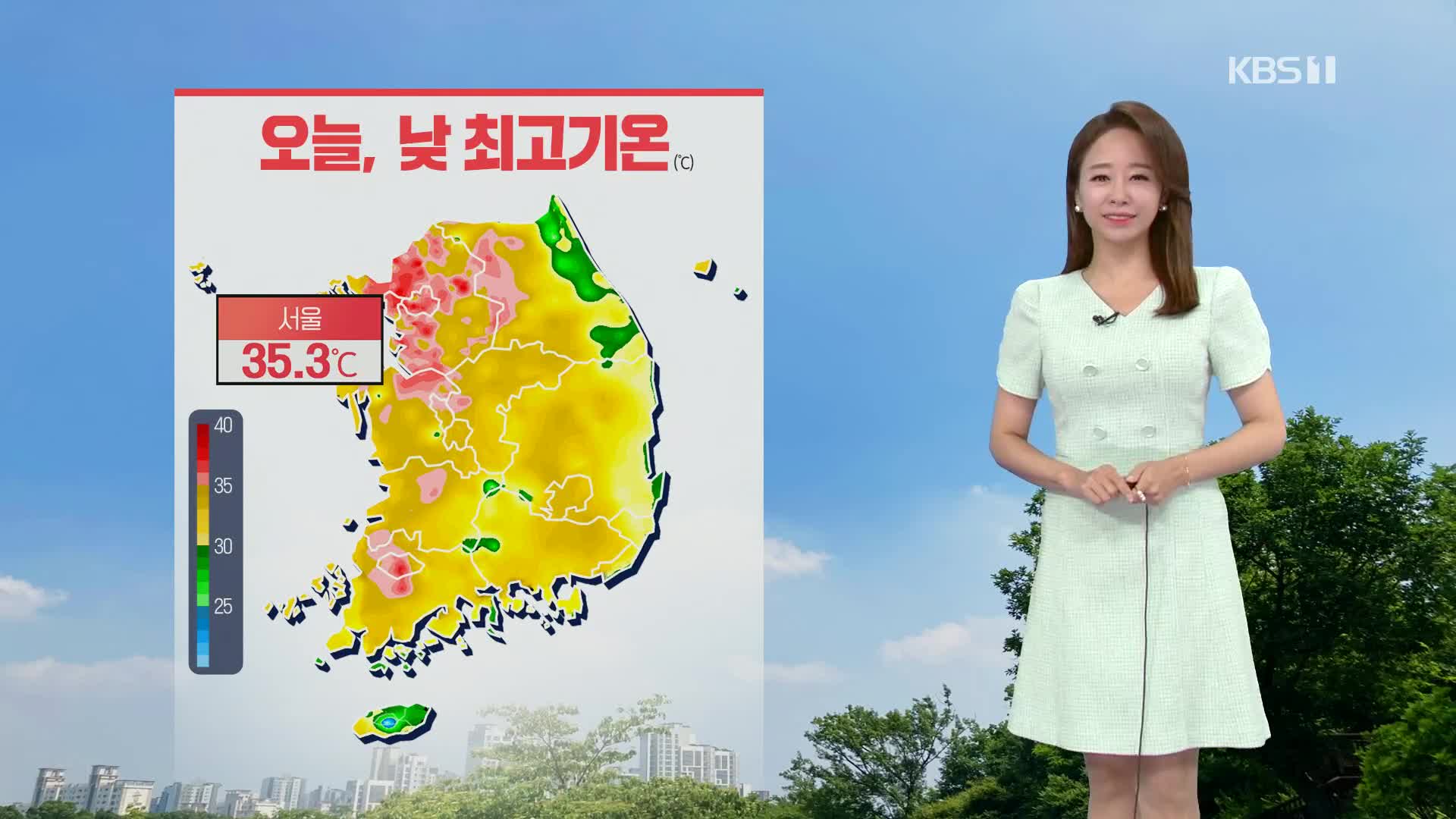 [퇴근길 날씨] 내일, 대서절기…서울 36도