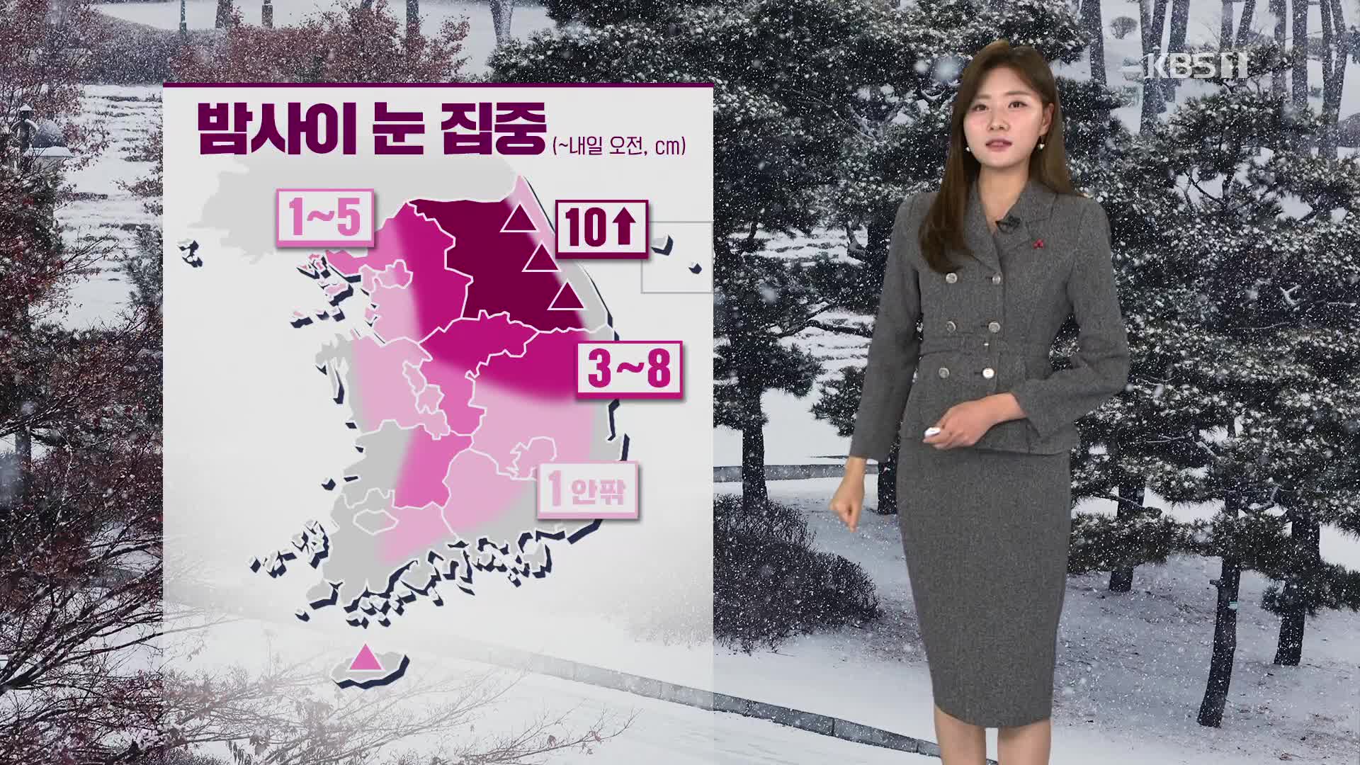 [퇴근길 날씨] 전국 미세먼지 기승…밤사이 중부·경북 많은 눈