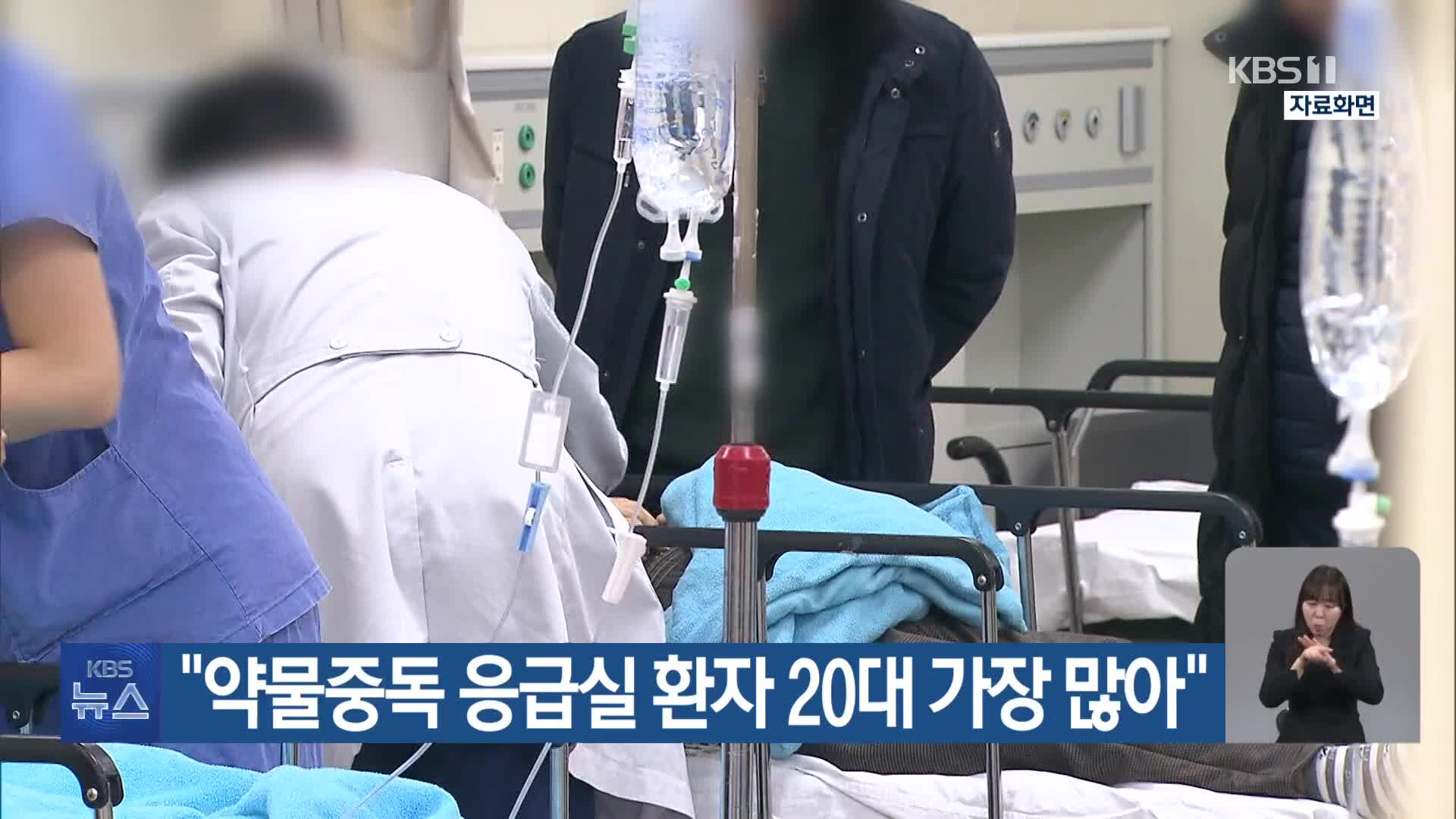“약물중독 응급실 환자 20대 가장 많아”