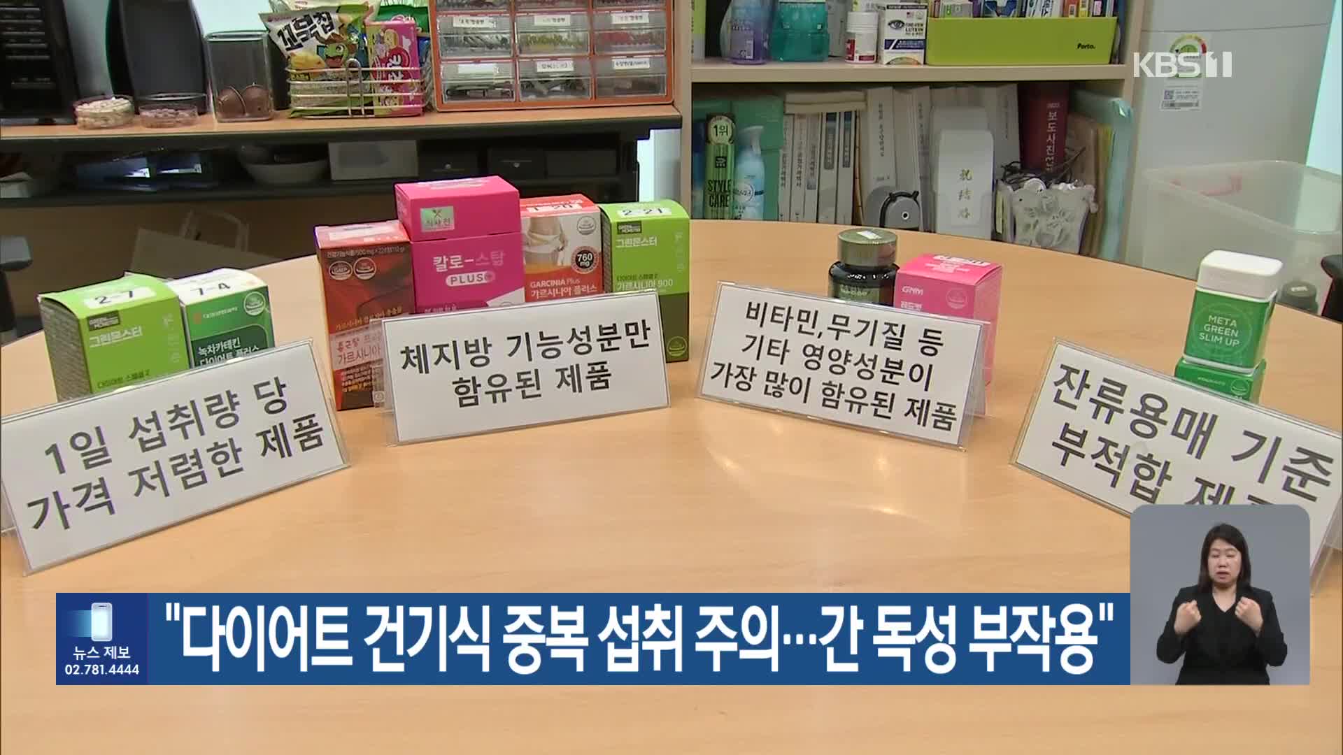 “다이어트 건기식 중복 섭취 주의…간 독성 부작용”