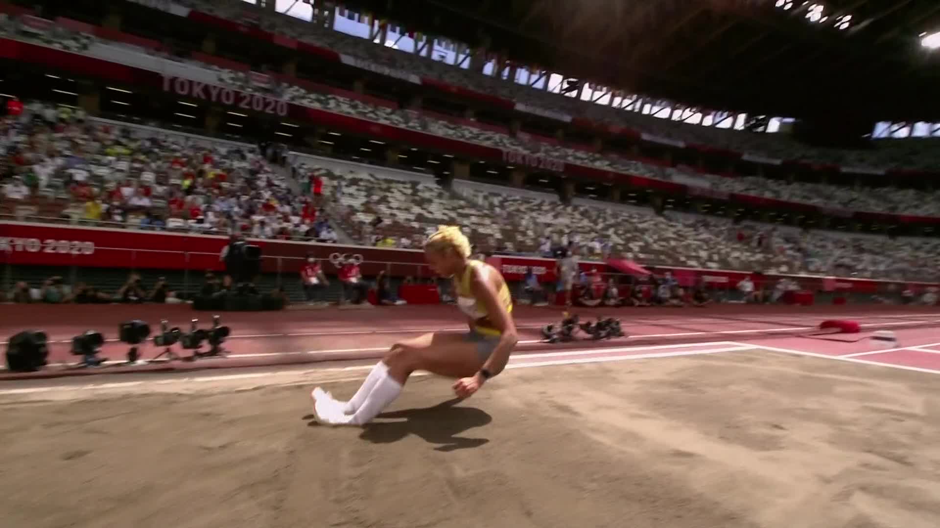 [오늘의 영상] 7m 여자 멀리뛰기 금메달