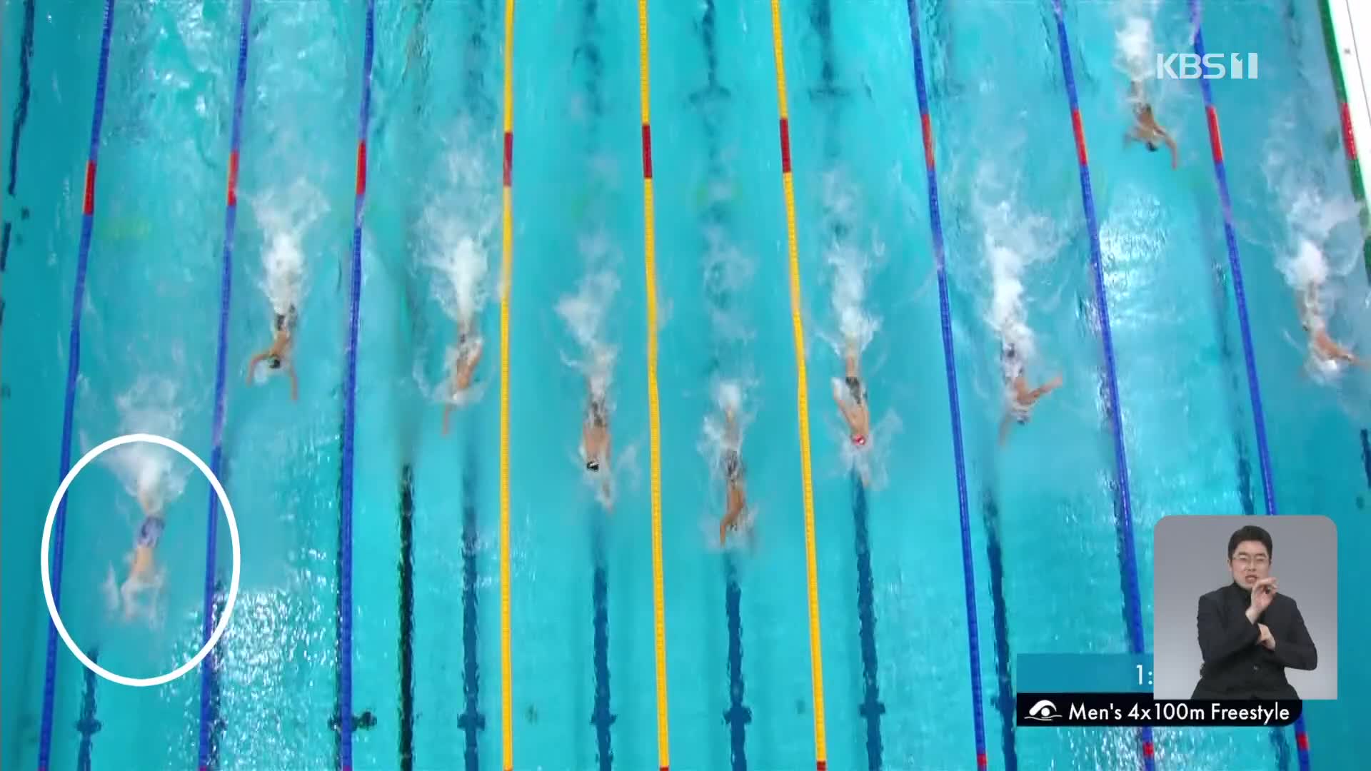 세계수영선수권, 황선우 앞세운 한국 400m 계영 ‘한국 신기록’