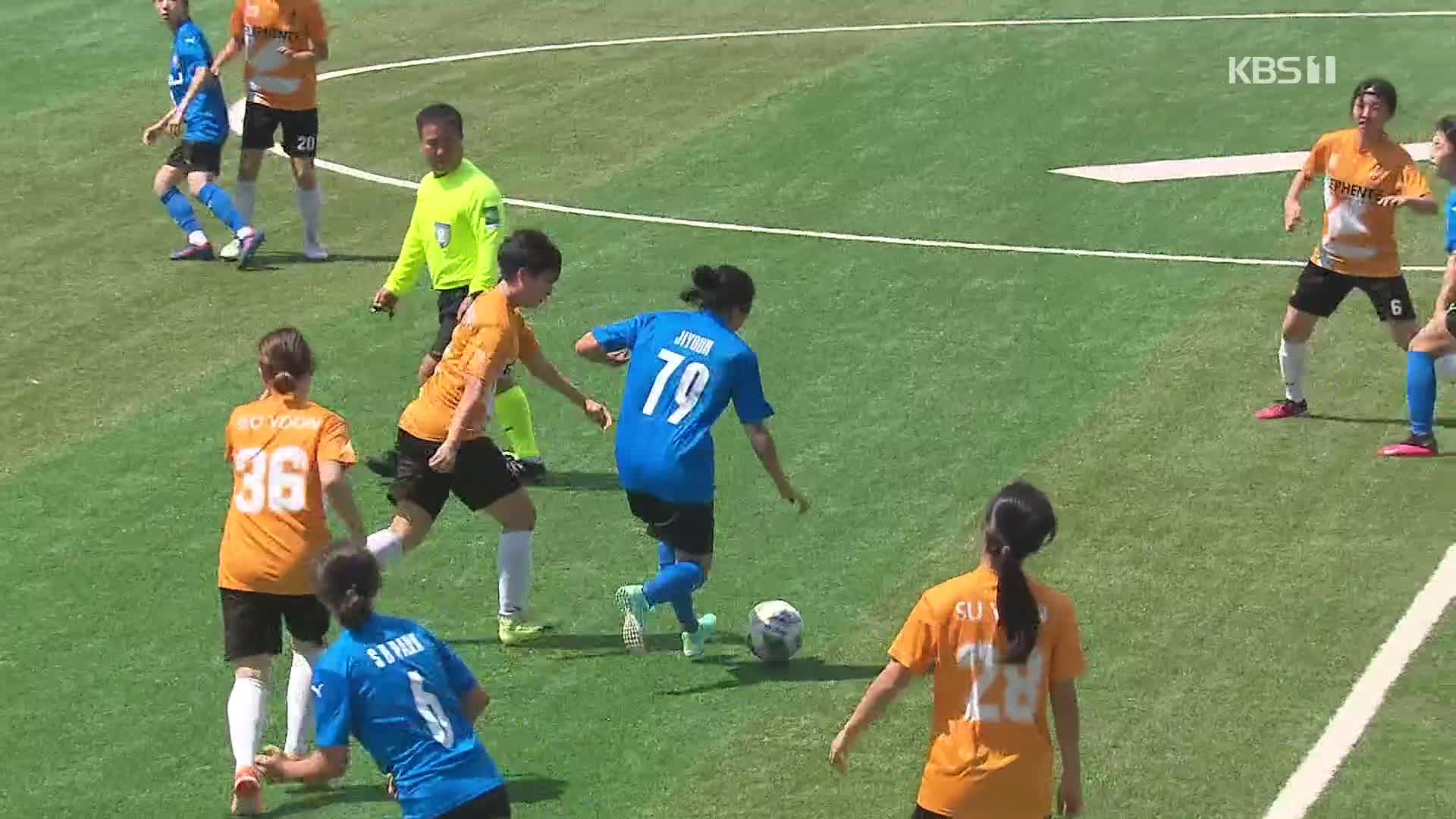 [영상] 아마추어 여자 대학축구 ‘축제의 현장’