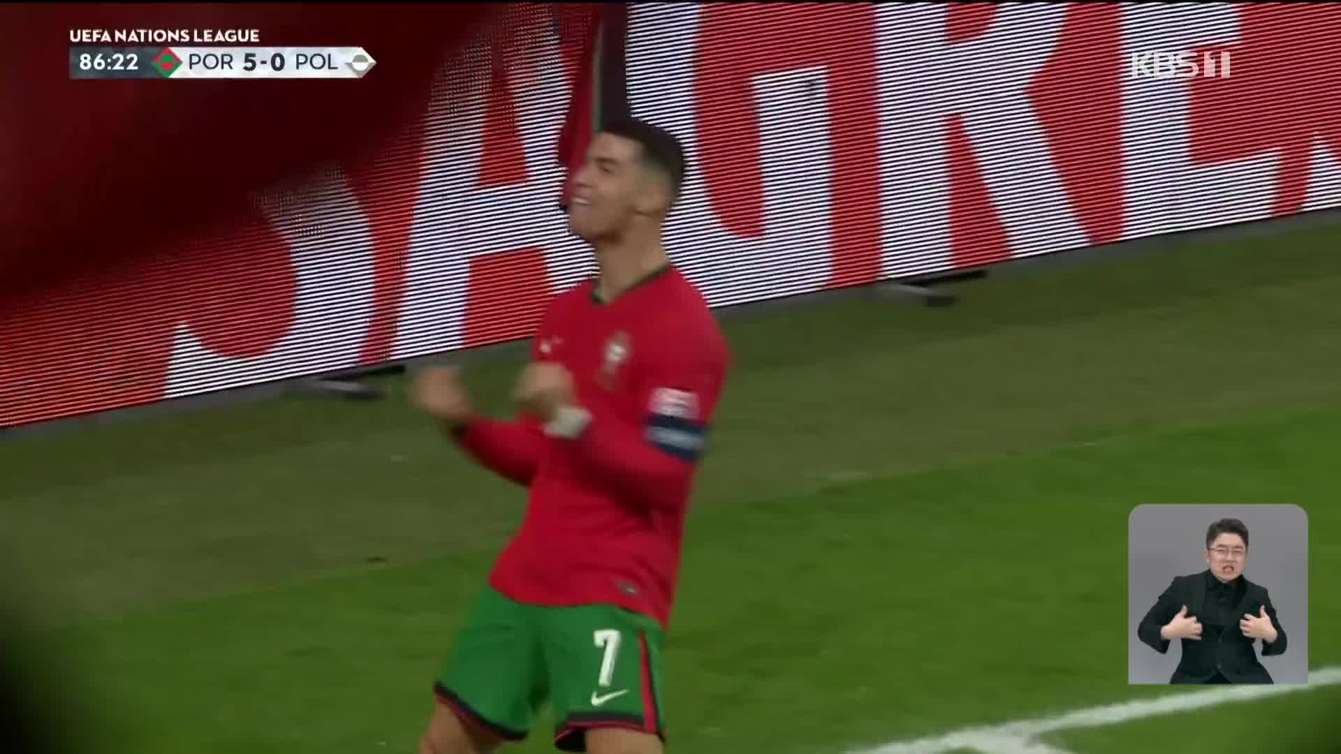 Almost-40 Ronaldo showcases spectacular bicycle kick during match against Poland, career goal tally hits 910