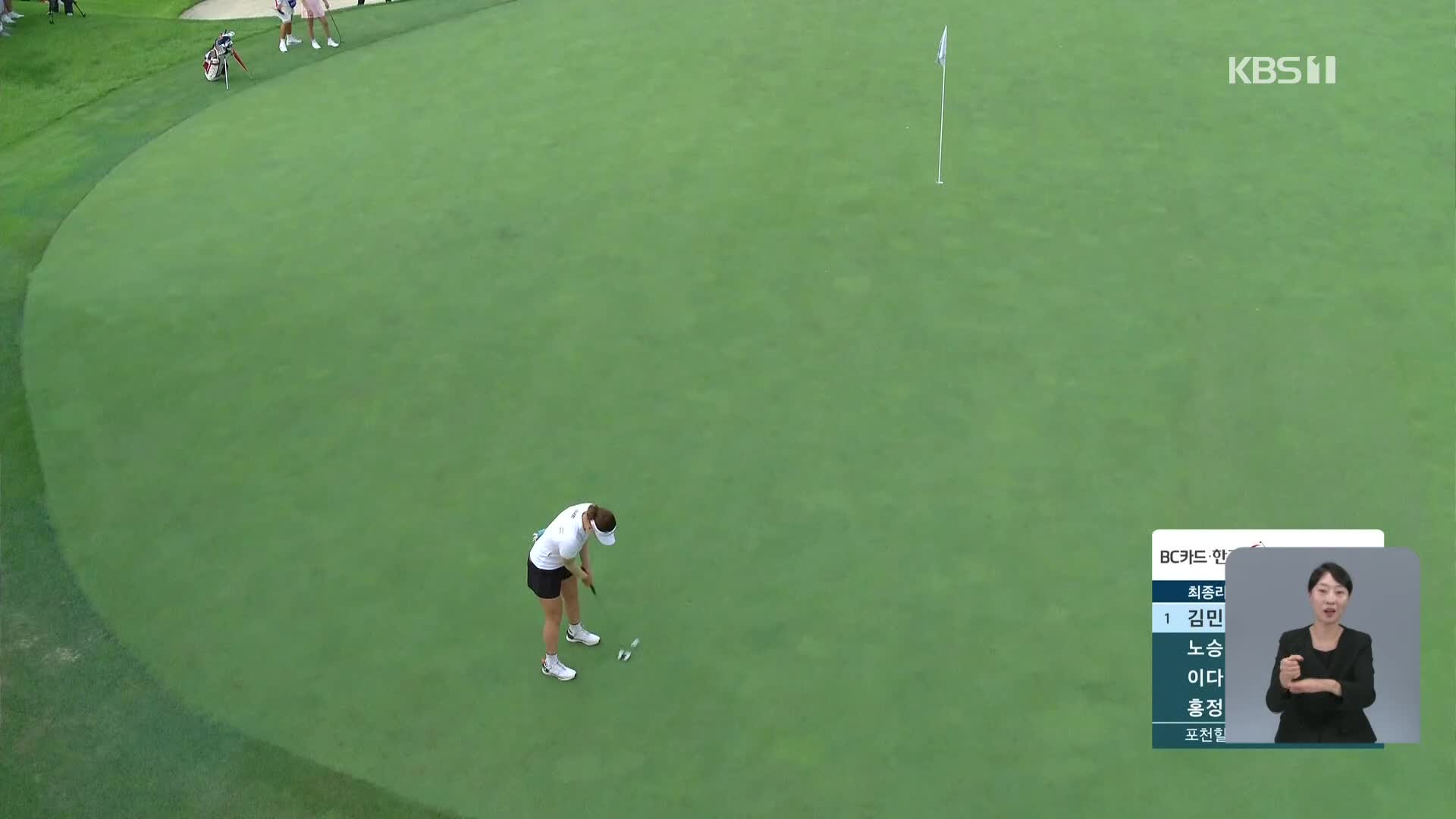 Kim Min-sol wins with final eagle