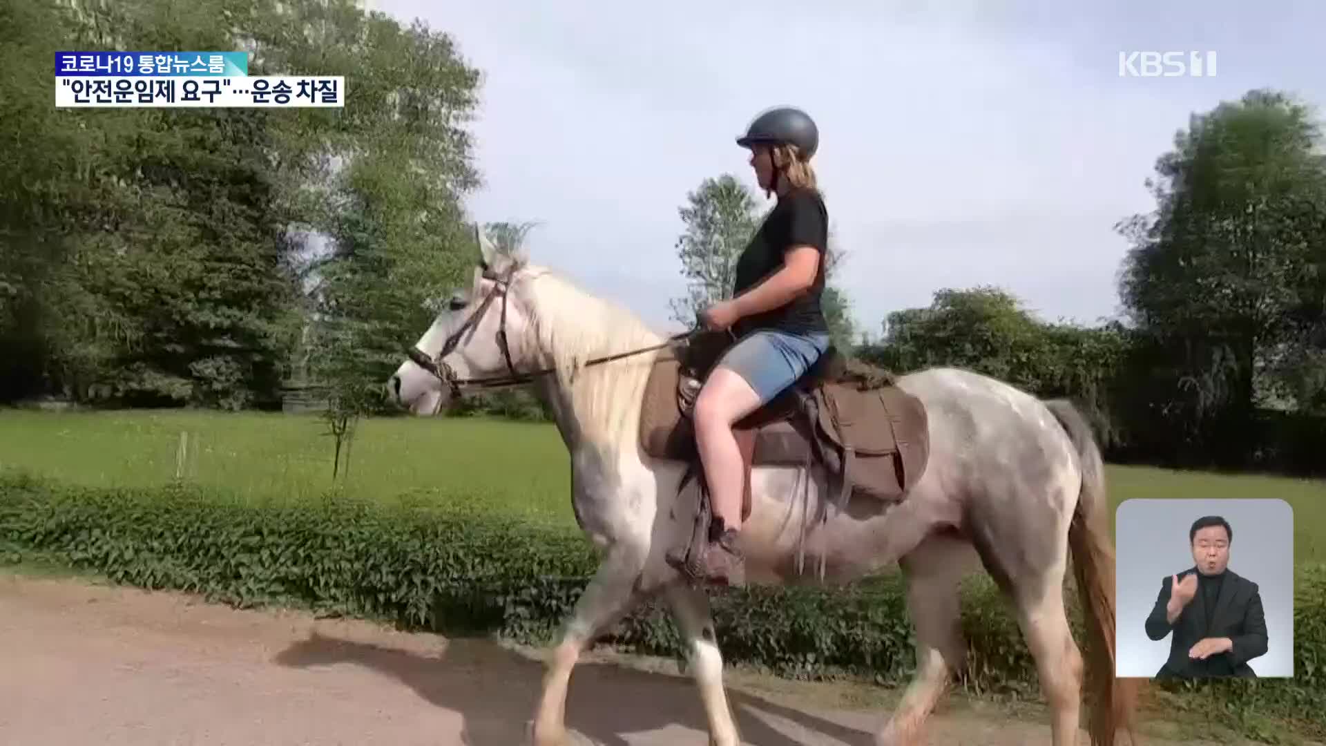 독일, 고유가로 자동차 팔아 ‘마차’ 모는 여성