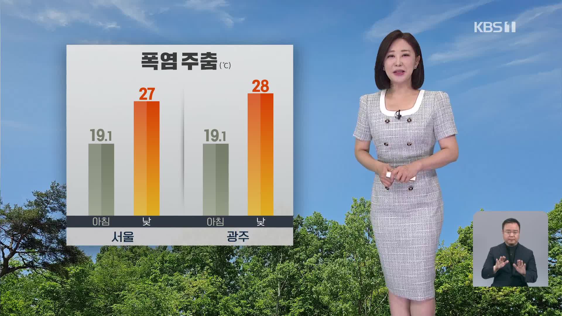 [930 날씨] 대체로 맑고 폭염은 주춤…내일은 제주부터 장맛비