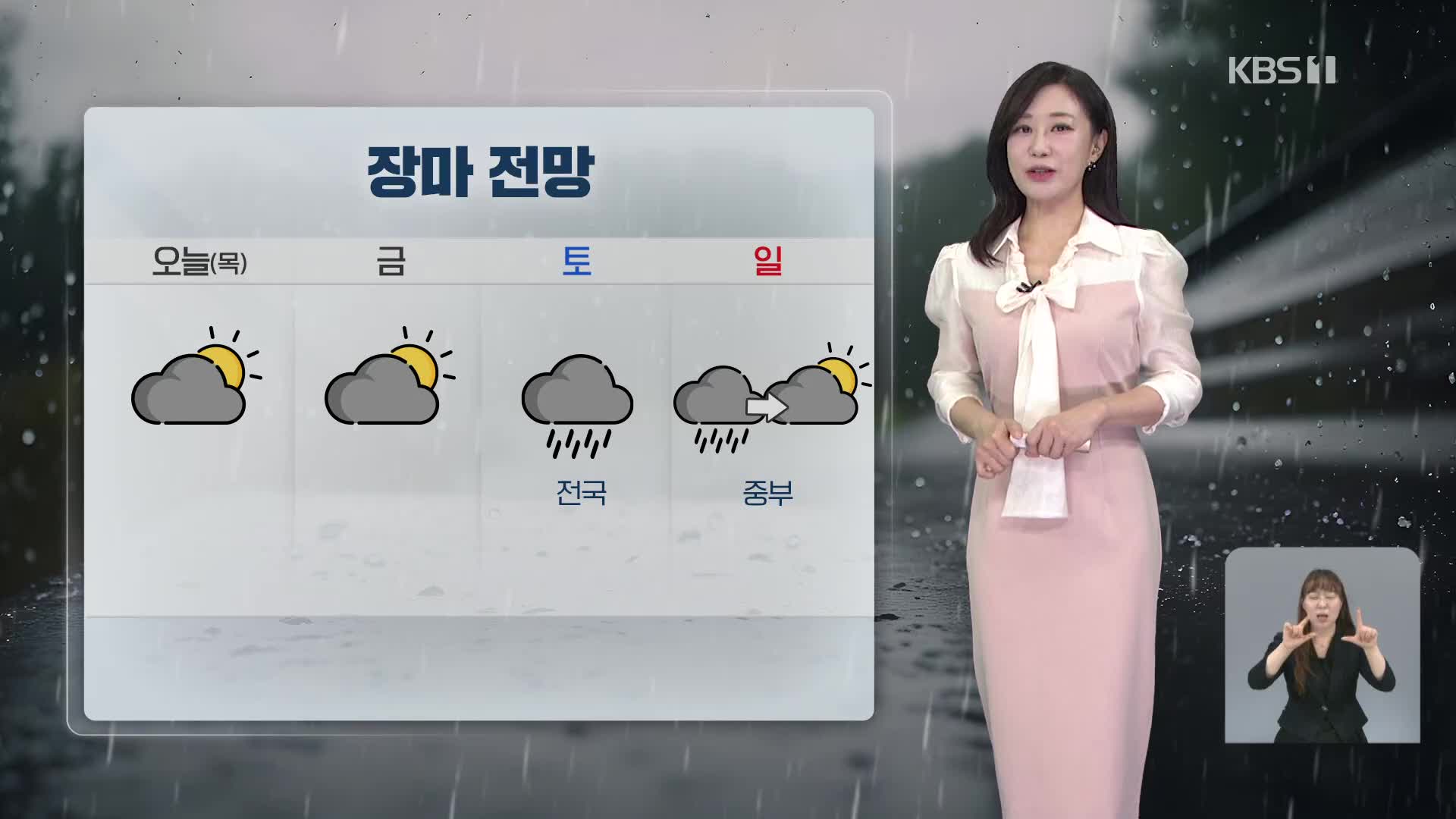 [930 날씨] 오늘, 전국 흐림…어제보다 기온 올라 무더워