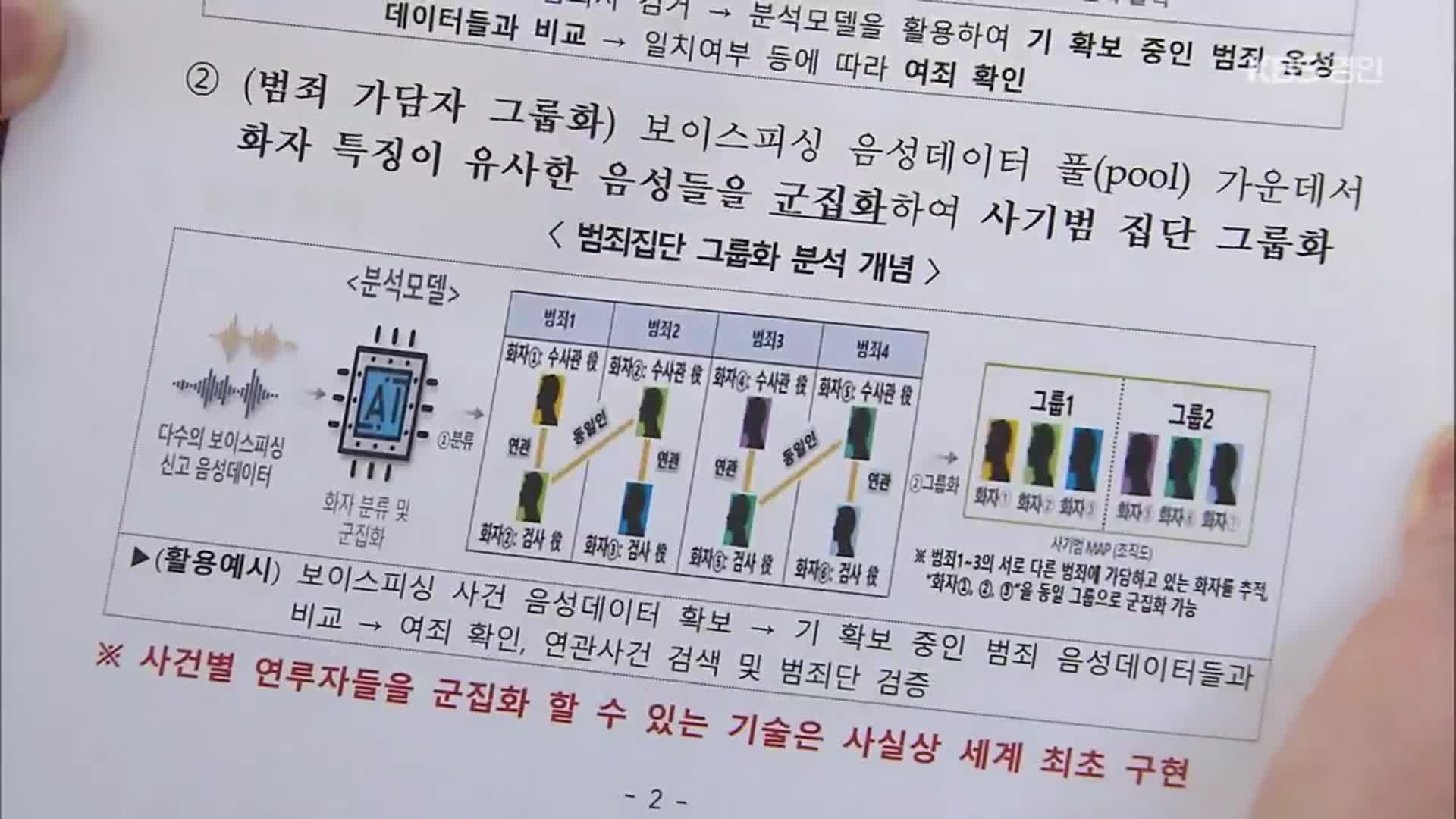 보이스피싱 공범도 찾는다…음성분석모델 세계 첫 개발