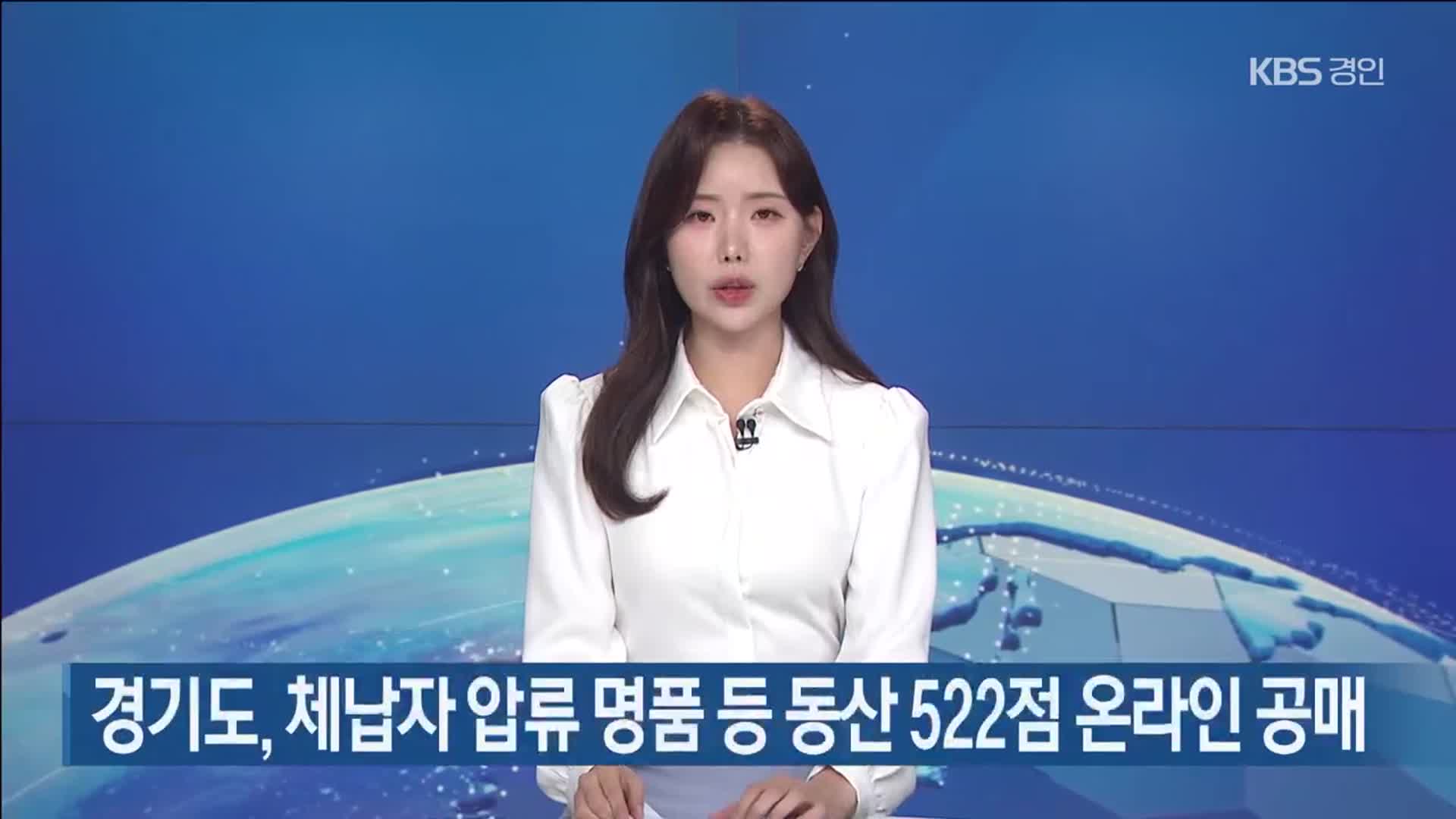 경기도, 체납자 압류 명품 등 동산 522점 온라인 공매
