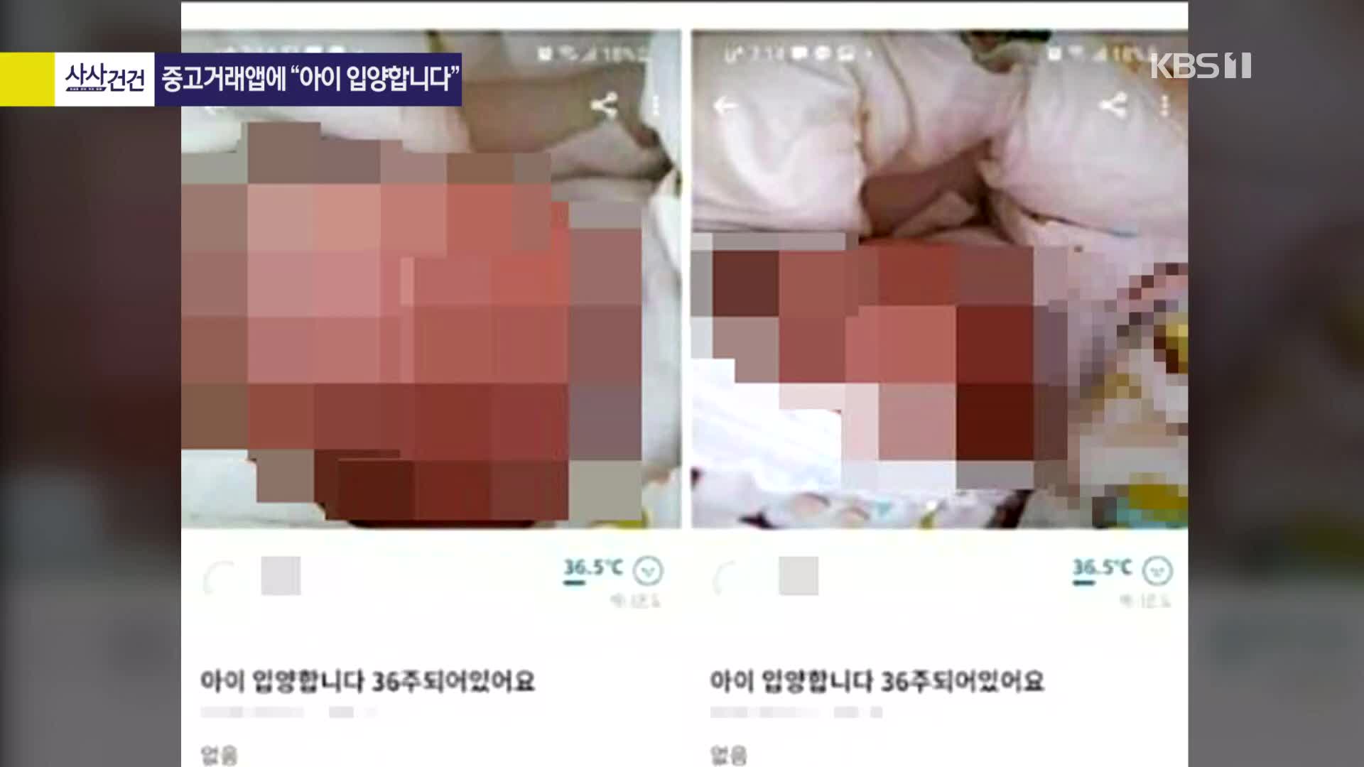[사사건건 플러스]② 20대 미혼모, 중고 거래 앱에 “20만 원에 아이 입양합니다” 게시