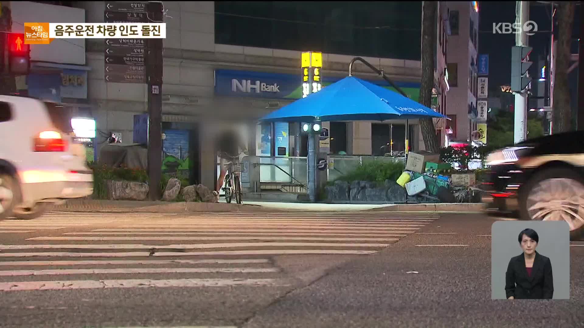 서울 한성대입구 사거리서 음주차량 인도로 돌진…행인 다쳐
