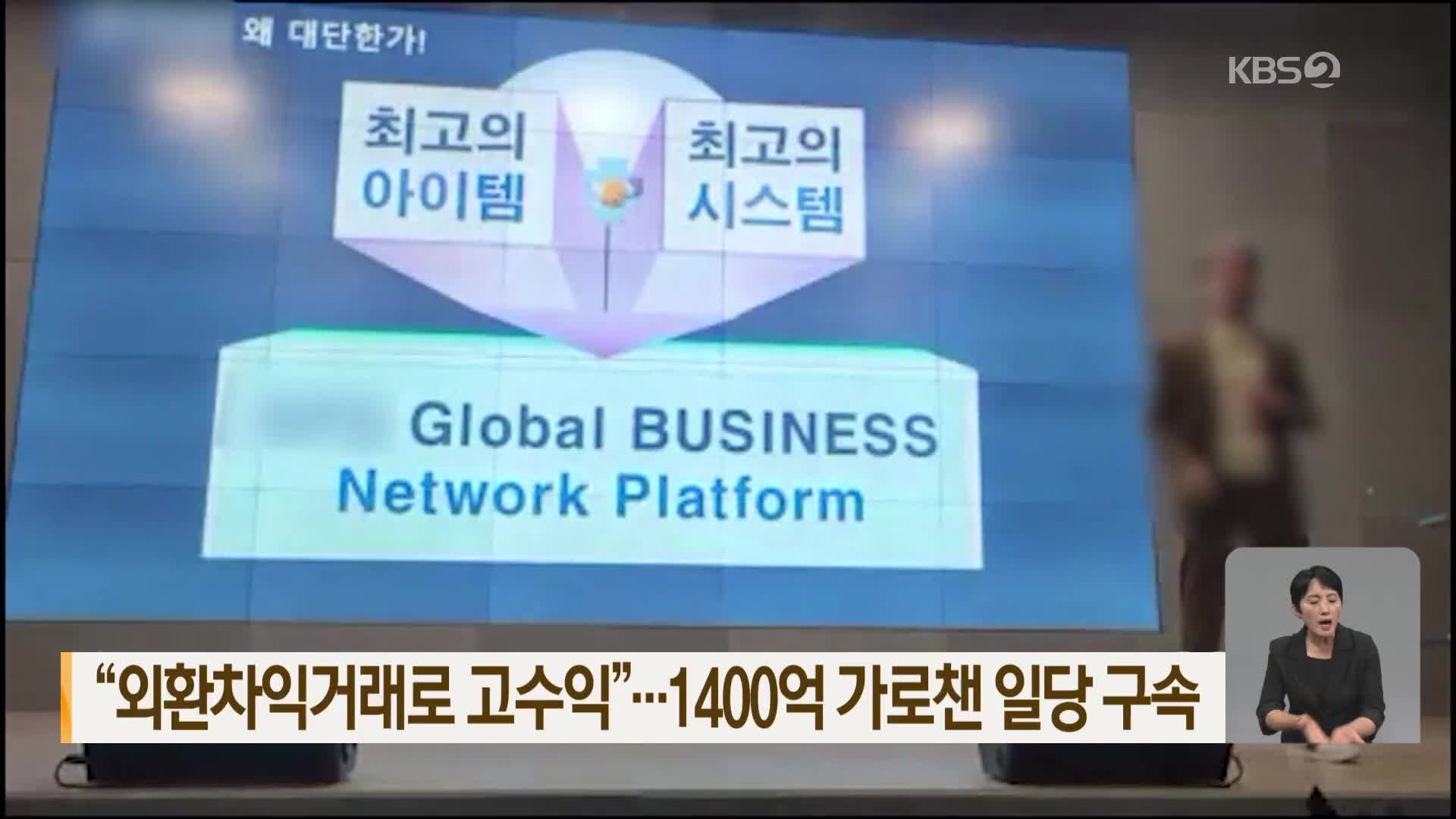 “외환차익거래로 고수익”…1400억 가로챈 일당 구속