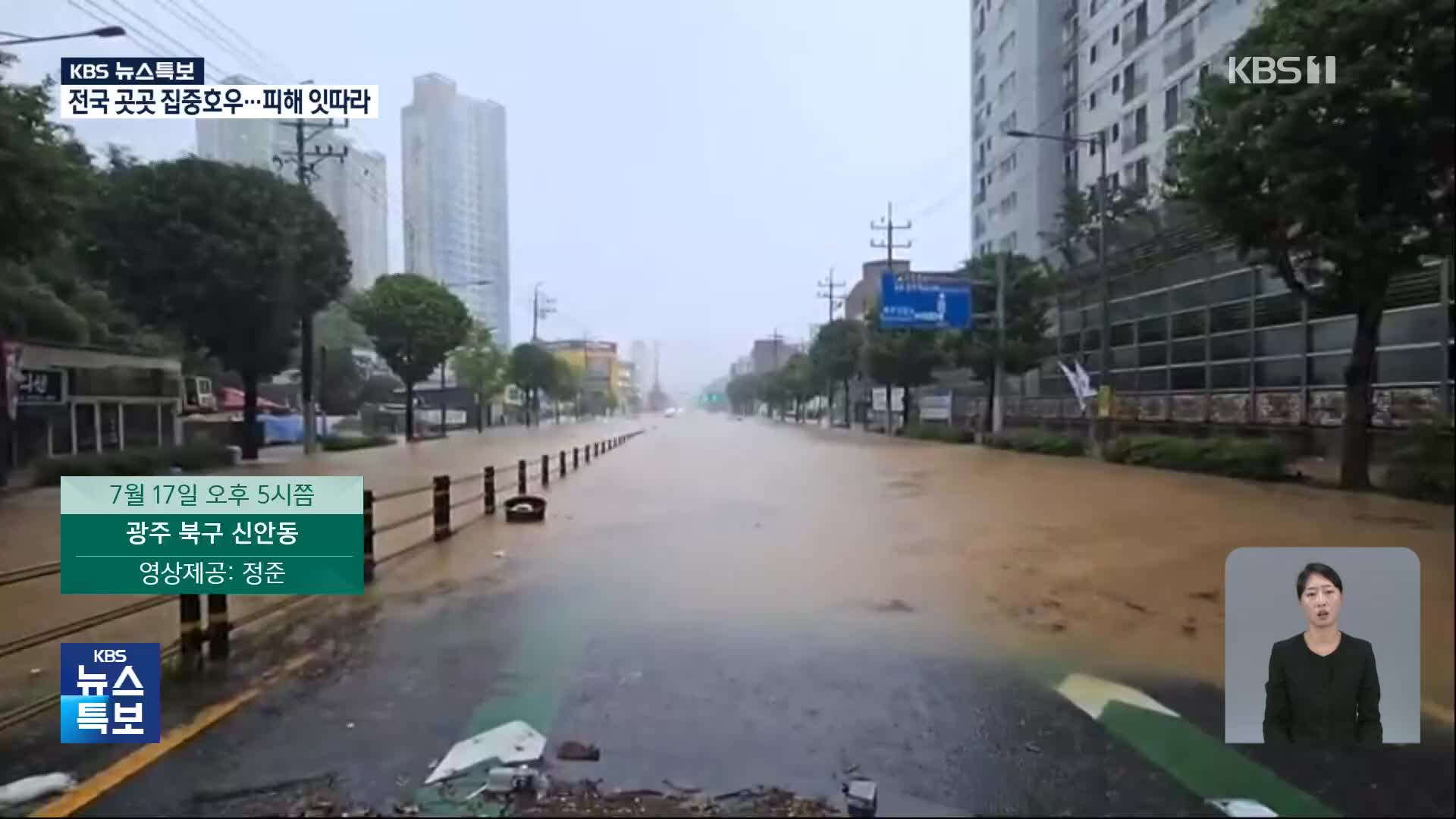 [특보] 제보로 본 집중호우 상황