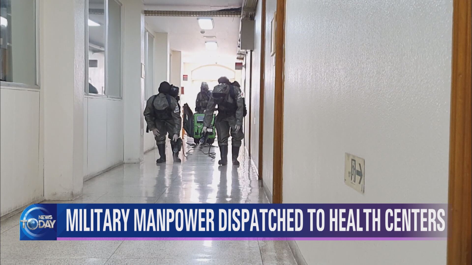 MILITARY MANPOWER DISPATCHED TO HEALTH CENTERS