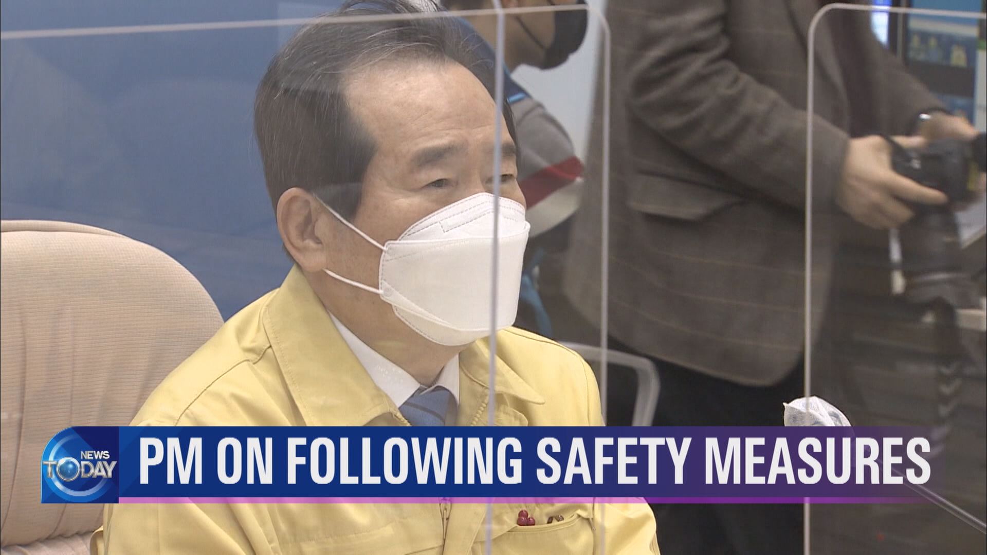 PM ON FOLLOWING SAFETY MEASURES