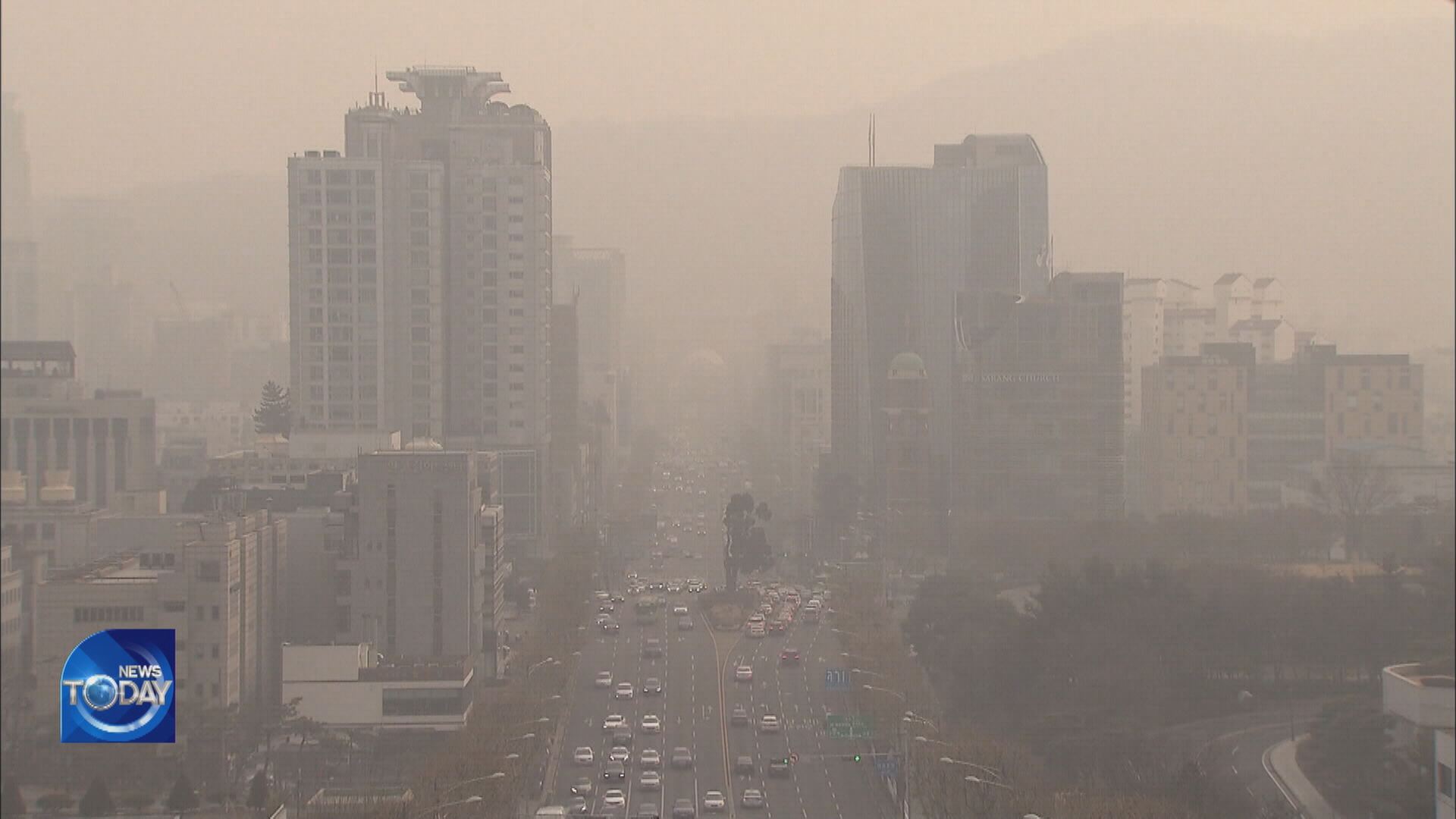 FINE DUST TAKES OVER NATION