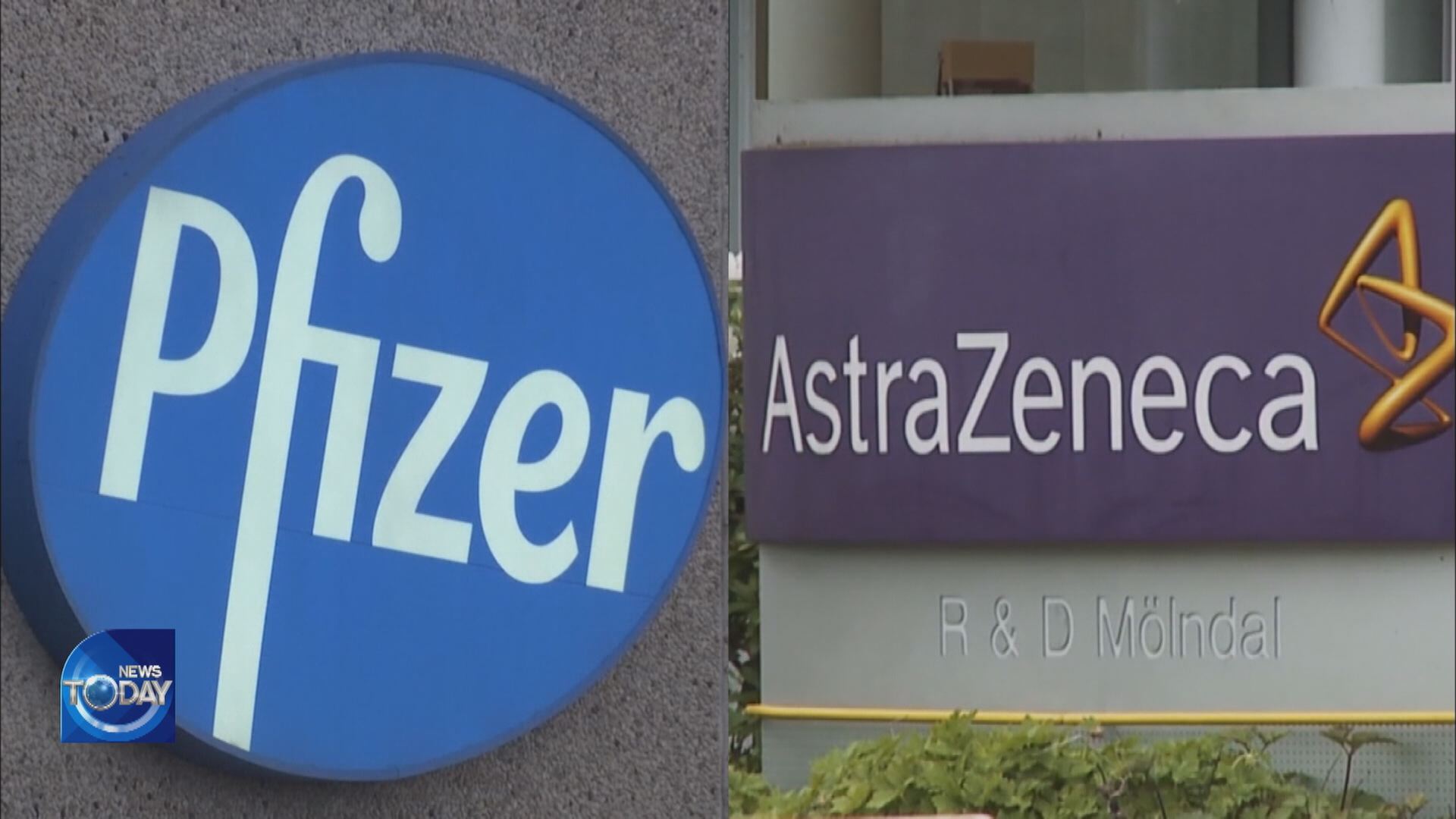 PFIZER VACCINES TO ARRIVE IN FEB.