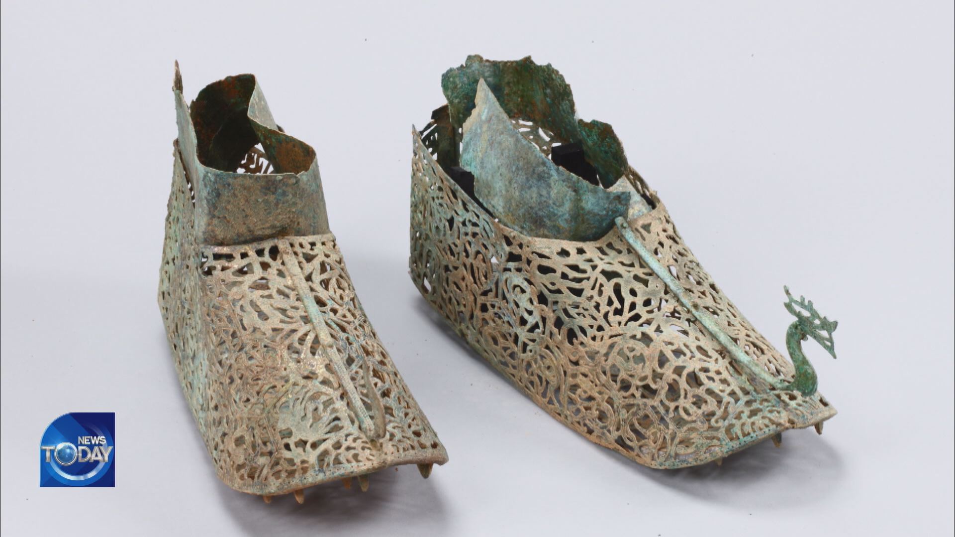 ANCIENT SHOES TO BE DESIGNATED AS TREASURE
