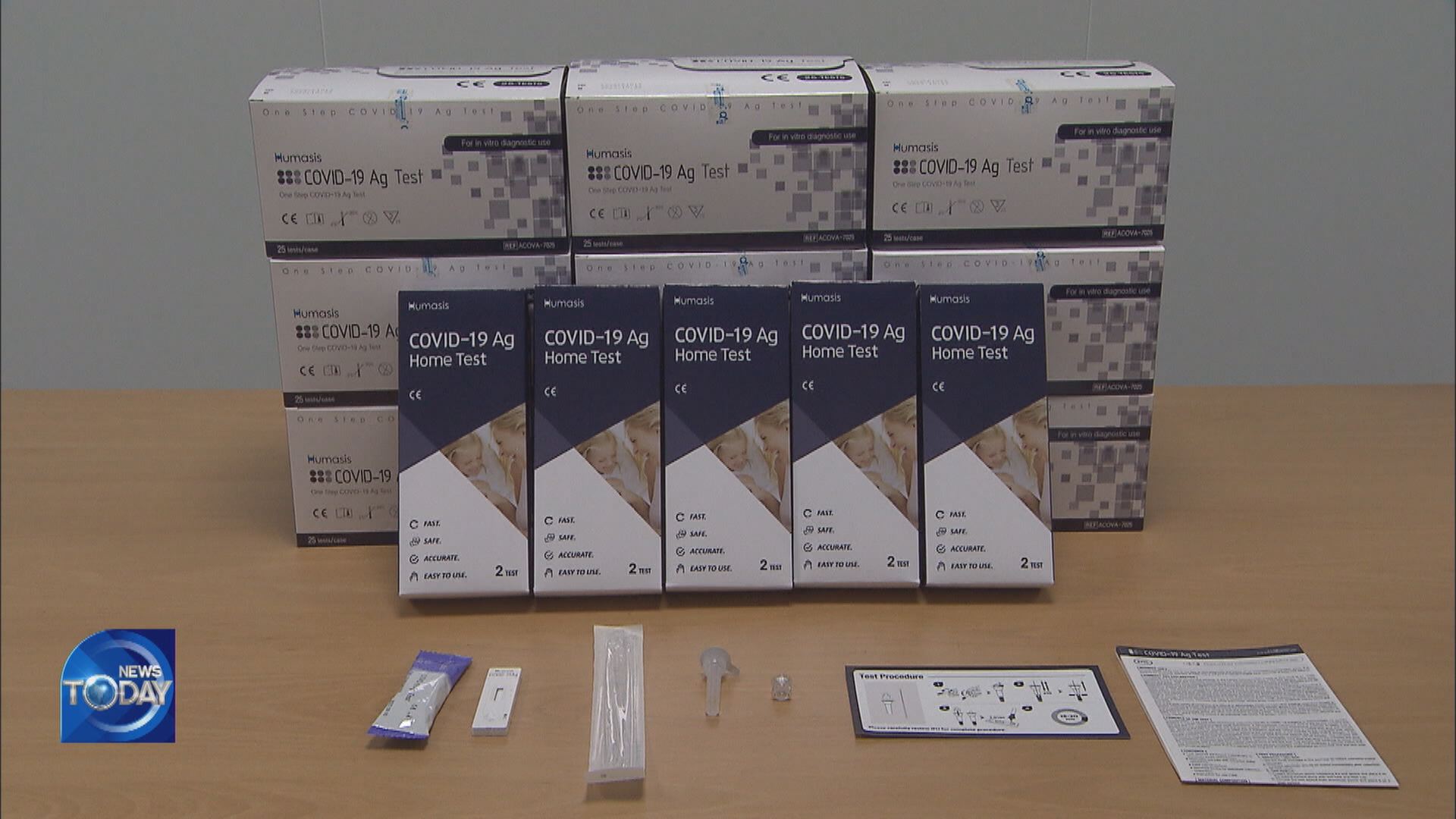 COVID-19 SELF KITS GO INTO TRIAL