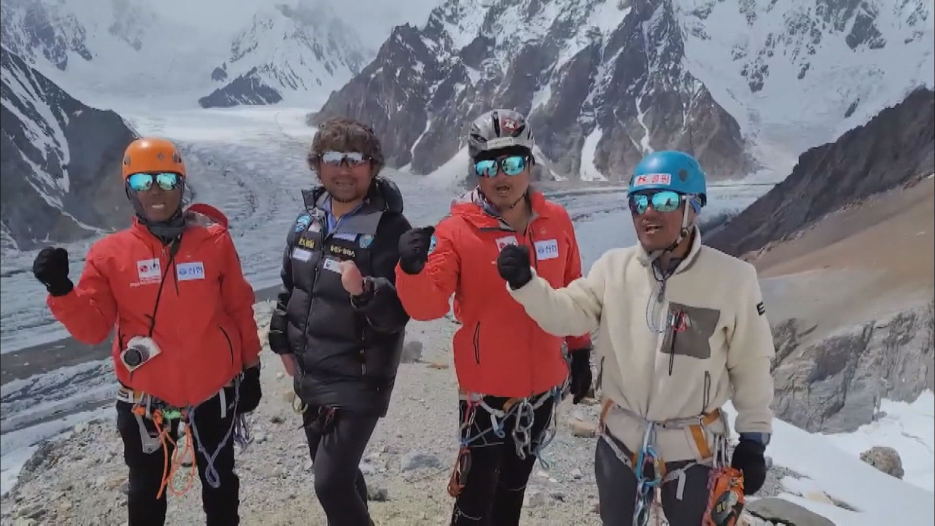 DISABLED CLIMBER ASCENDS THE HIMALAYAS