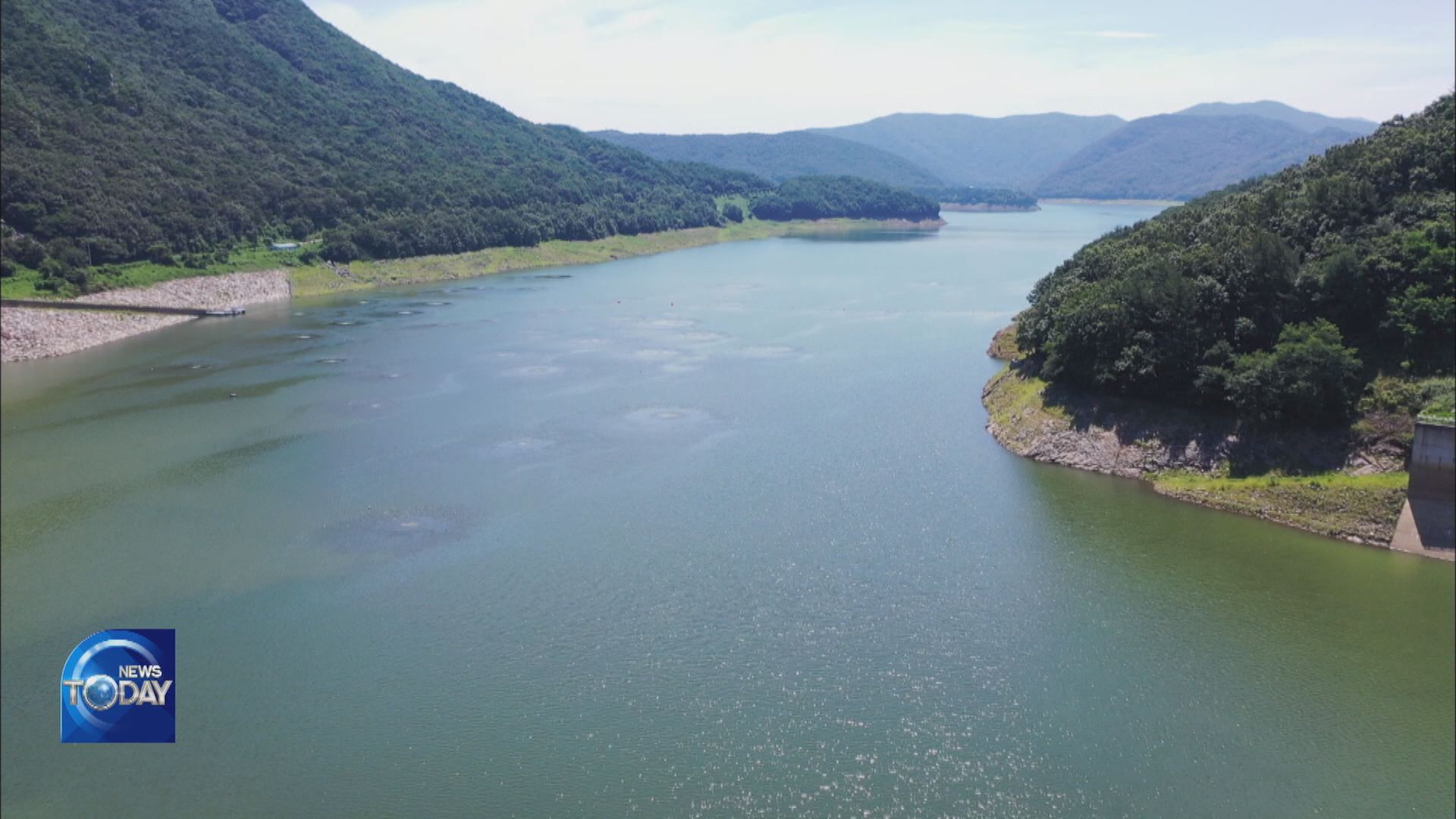 WATER LEVELS DROP AT RESERVOIRS