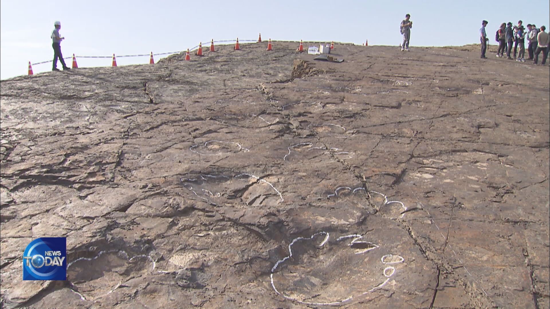 DINOSAUR FOOTPRINTS DESIGNATED AS MONUMENT