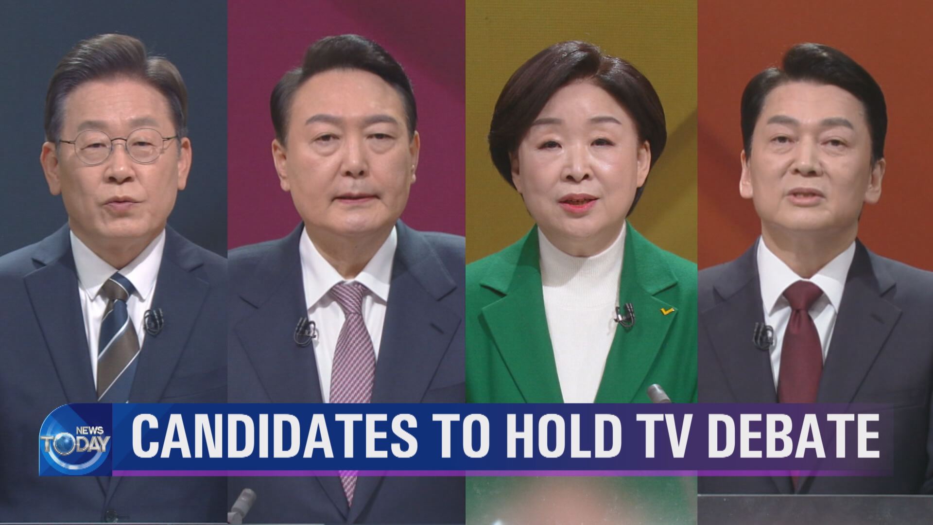 CANDIDATES TO HOLD TV DEBATE