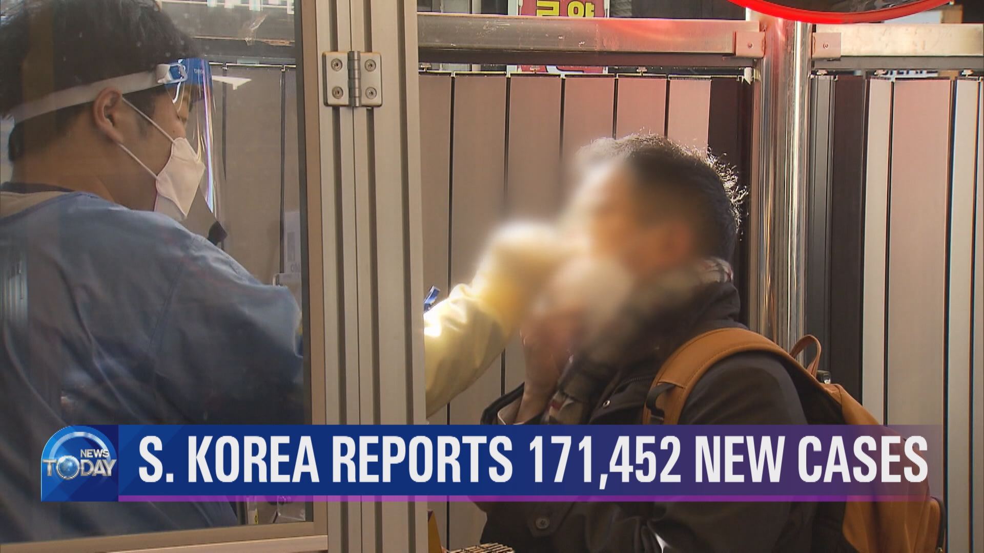 S. KOREA REPORTS 171,452 NEW CASES