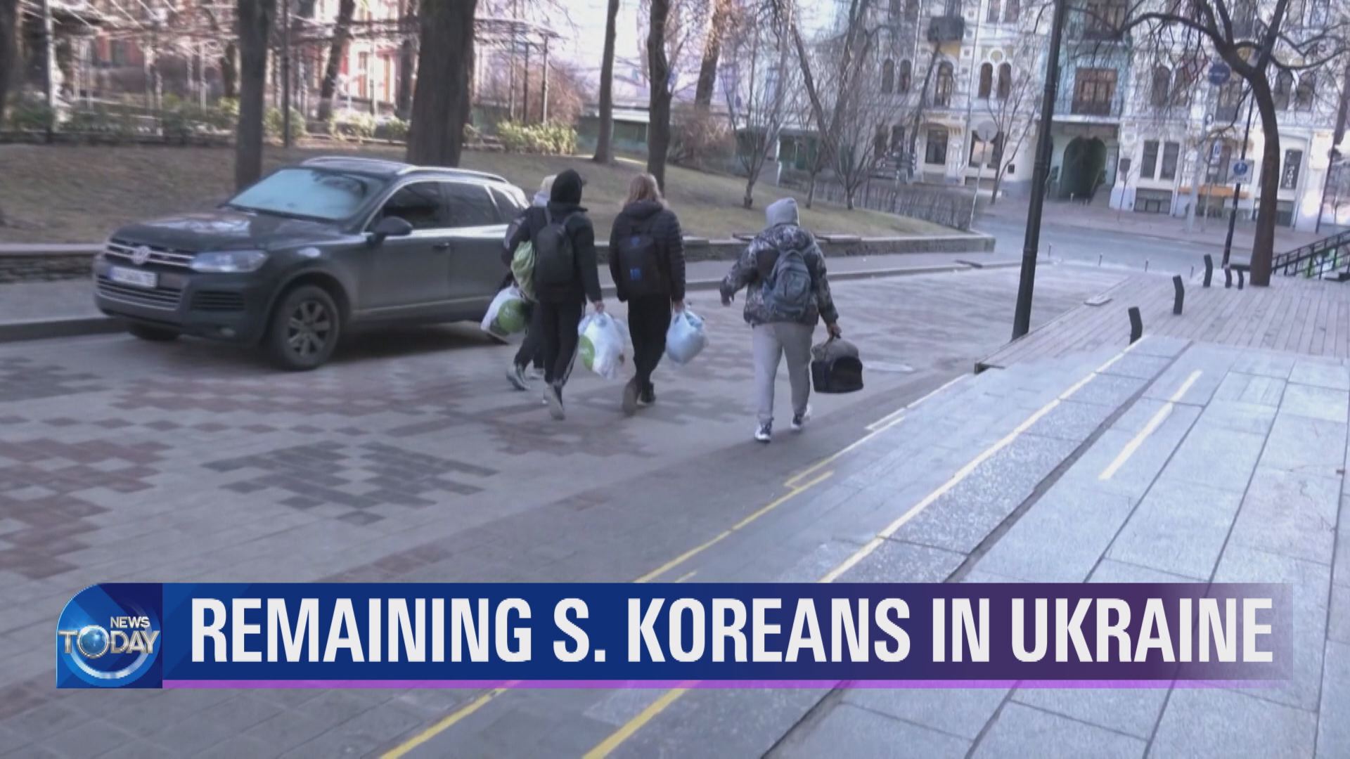 REMAINING S. KOREANS IN UKRAINE