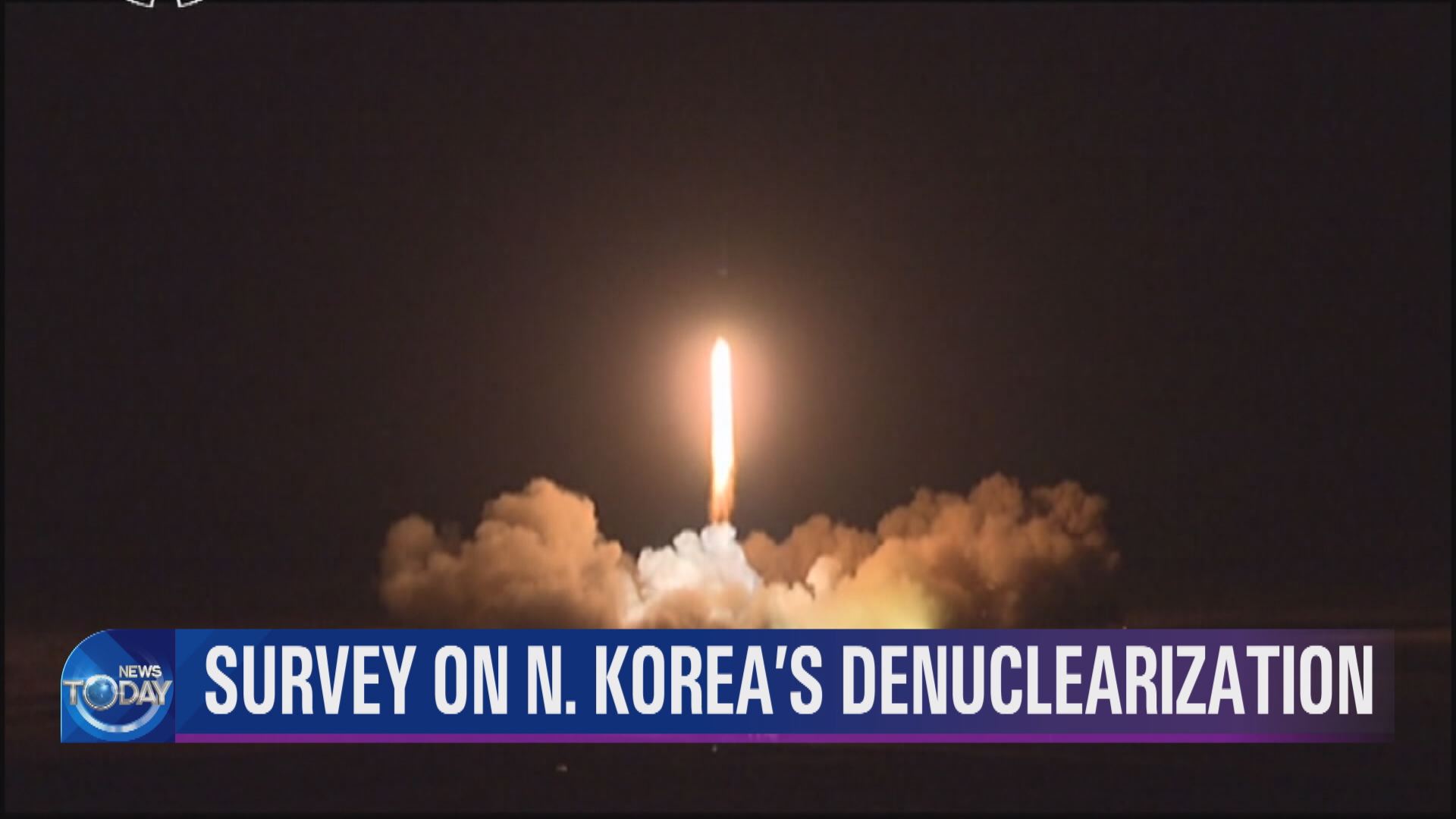SURVEY ON N.KOREA'S DENUCLEARIZATION