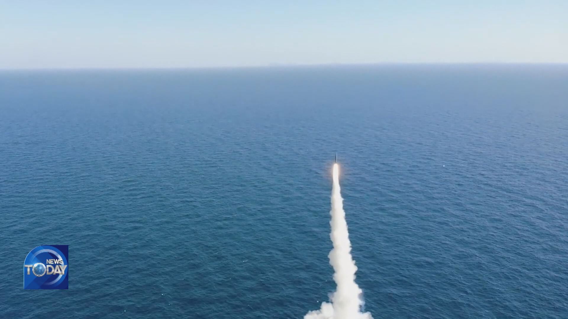 S.KOREA'S SUCCESSFUL SLBM TEST