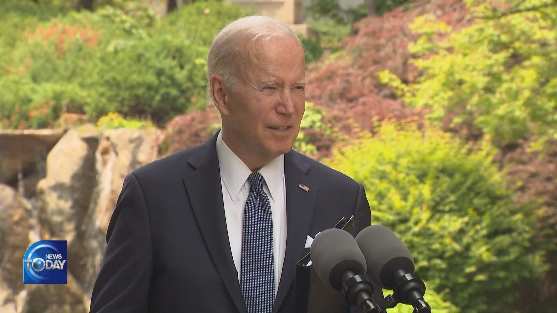 BIDEN WRAPS UP VISIT IN KOREA