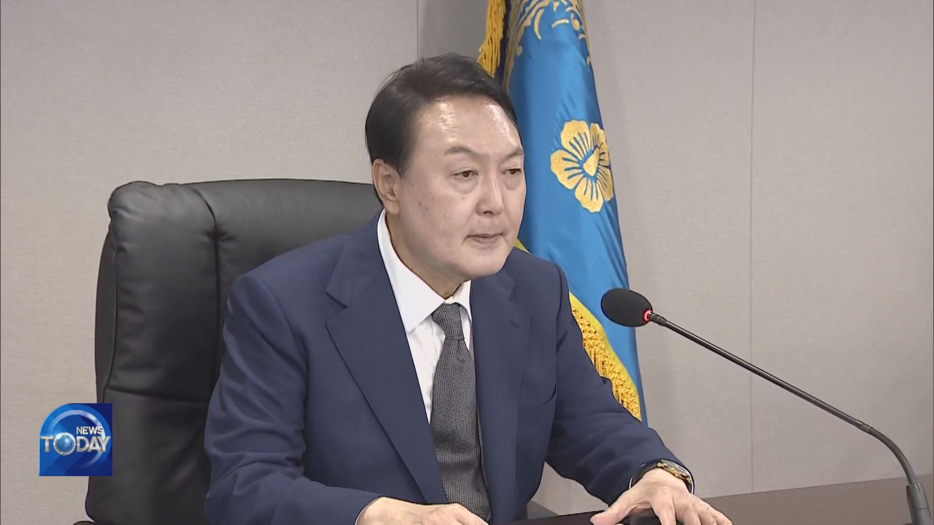 YOON DENOUNCES N. KOREA'S MISSILE LAUNCH