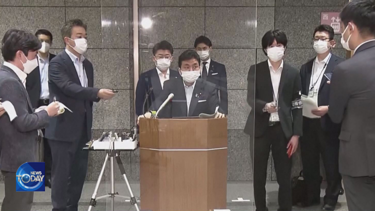 JAPAN'S DEFENSE MINISTER ON NORTH'S LAUNCH