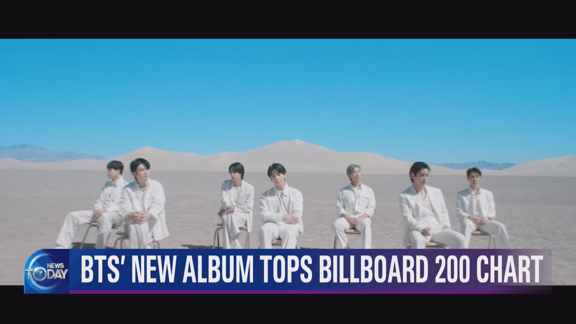 BTS' NEW ALBUM TOPS BILLBOARD 200 CHART