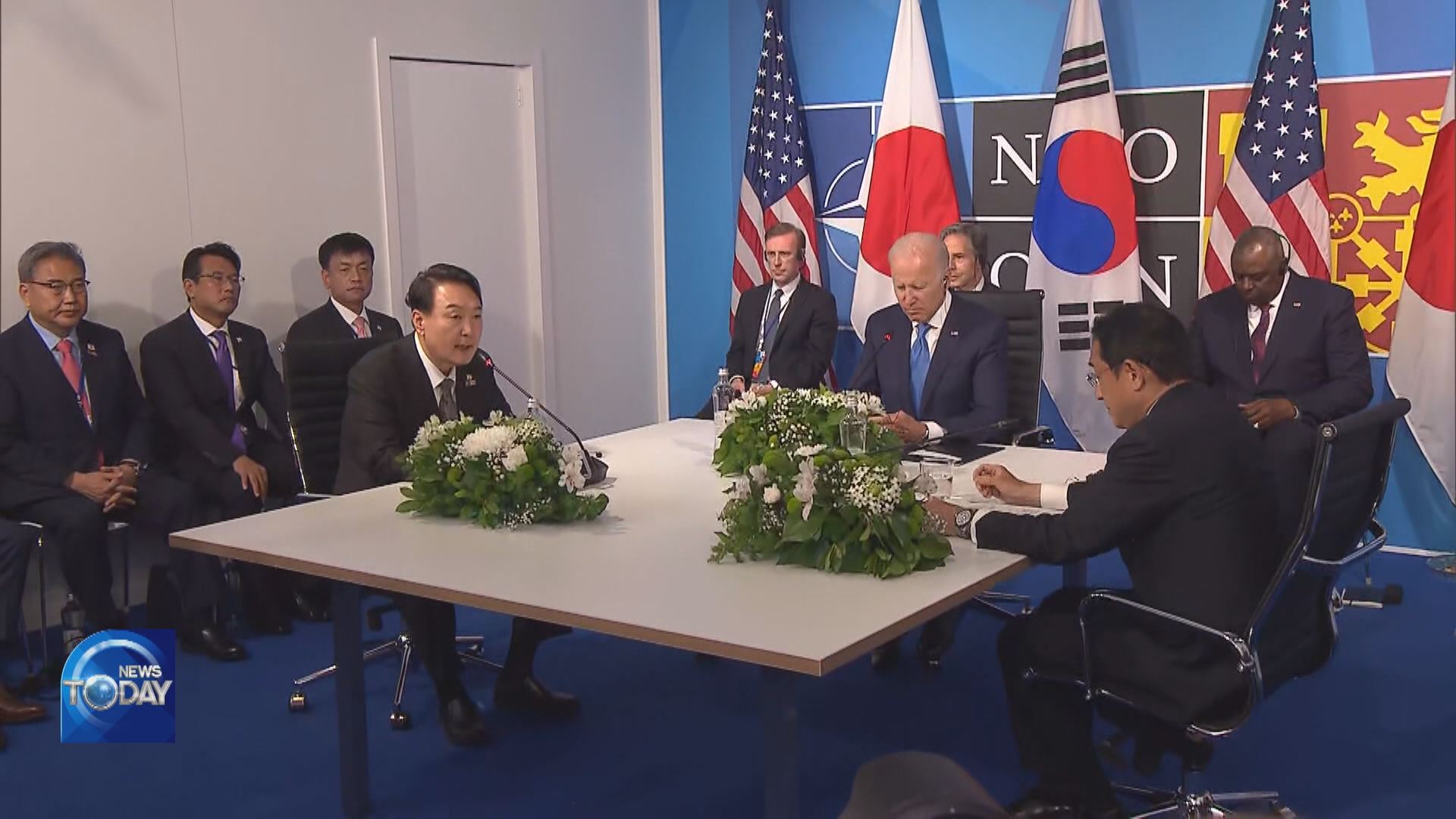 S. KOREA-U.S.-JAPAN SUMMIT