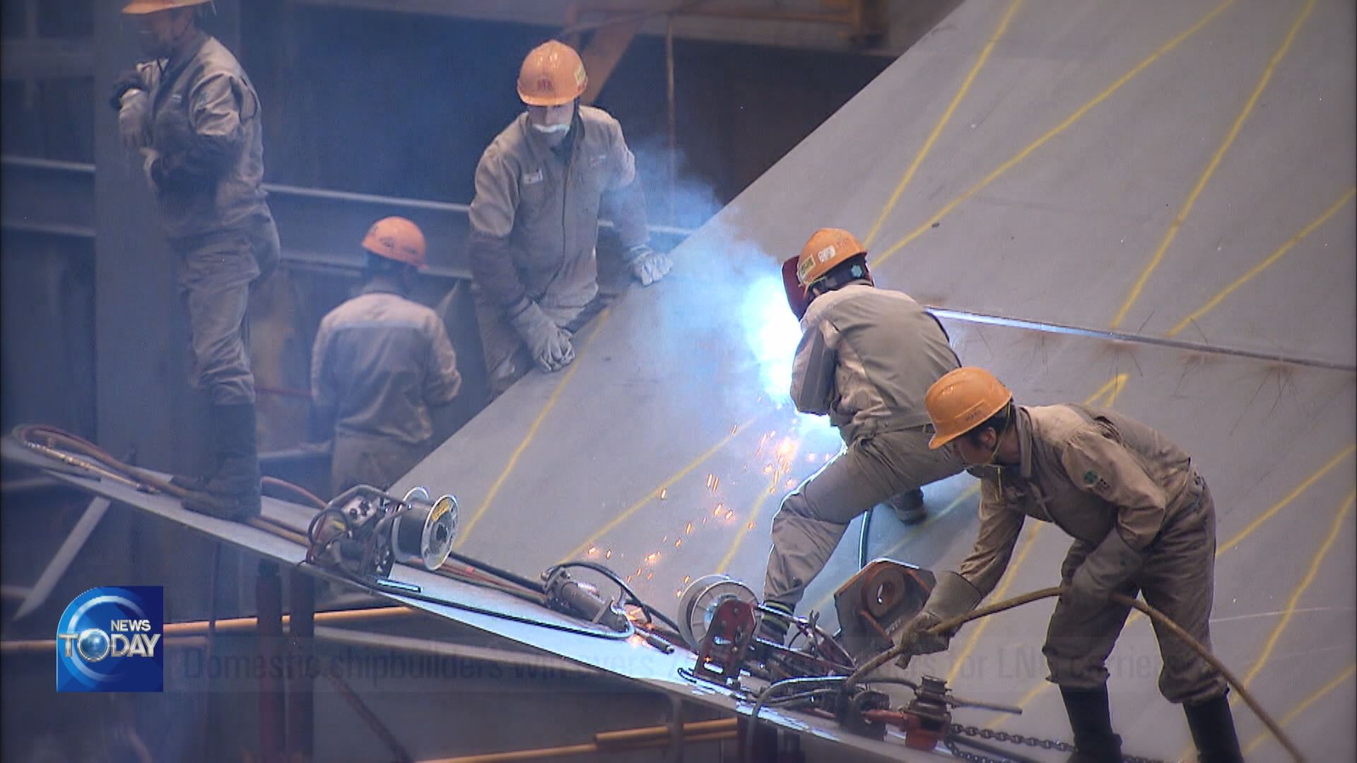 SHORTAGE OF WORKERS IN SHIPBUILDING