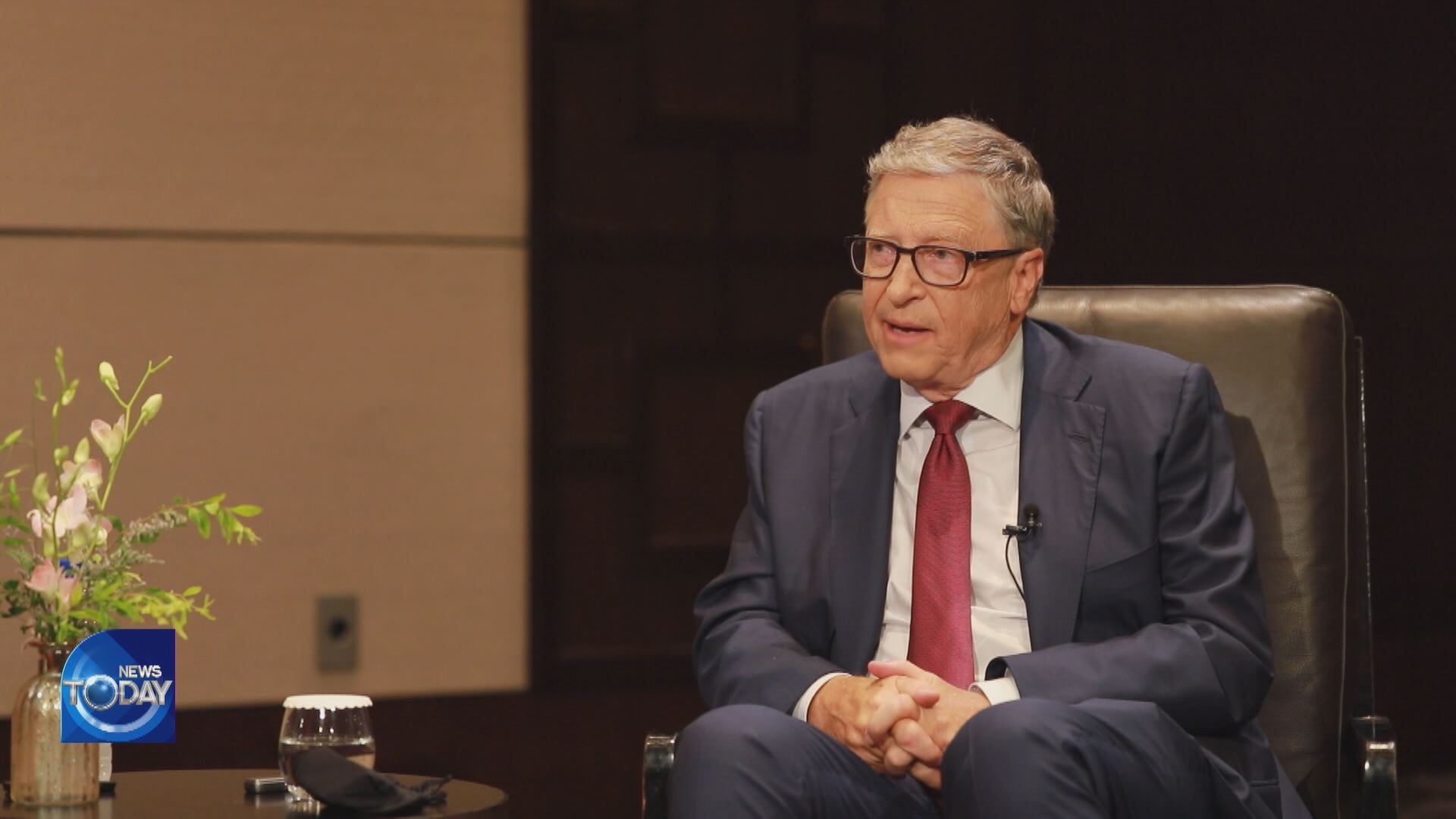 EXCLUSIVE INTERVIEW WITH BILL GATES