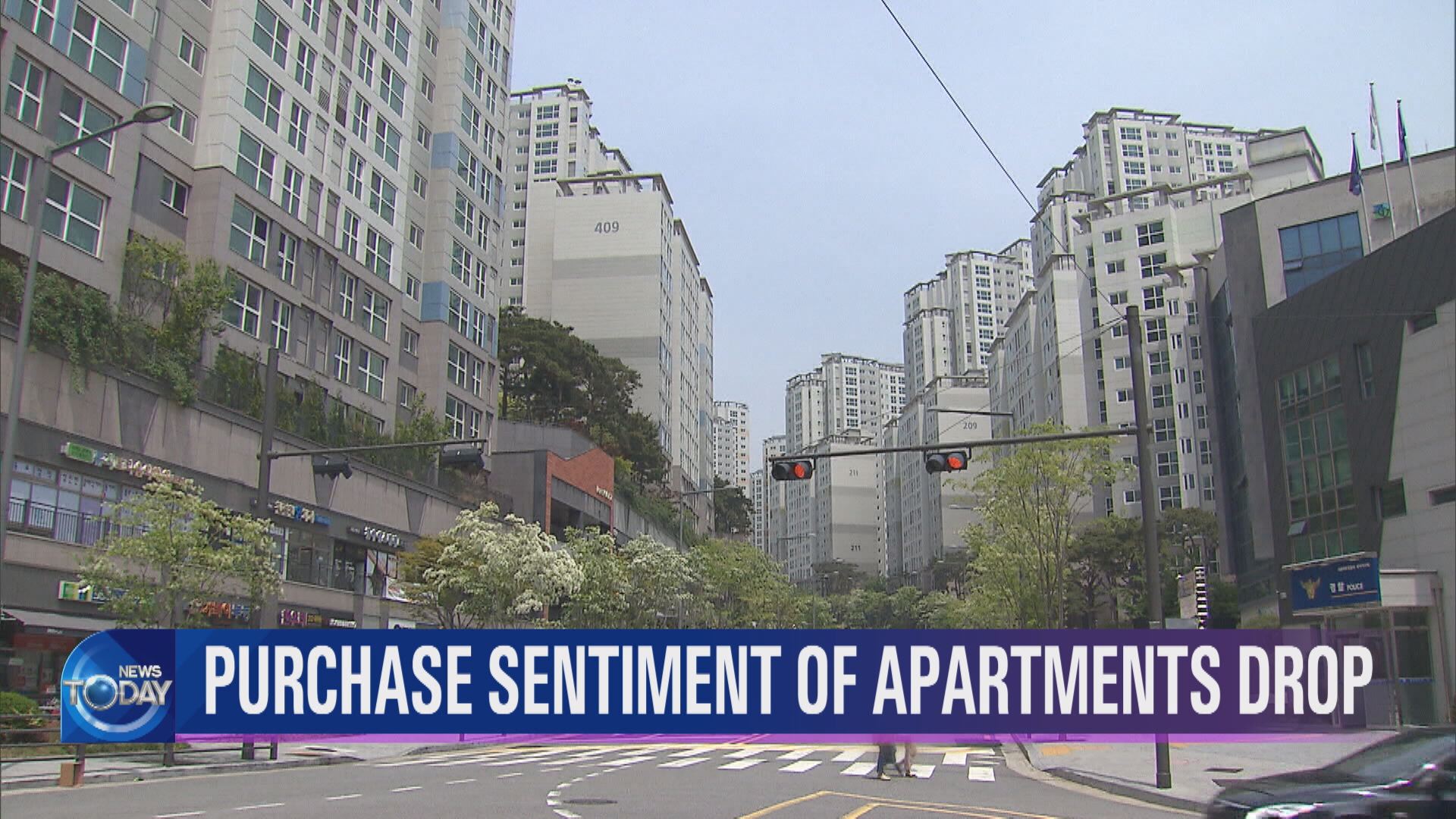 PURCHASE SENTIMENT OF APARTMENTS DROP