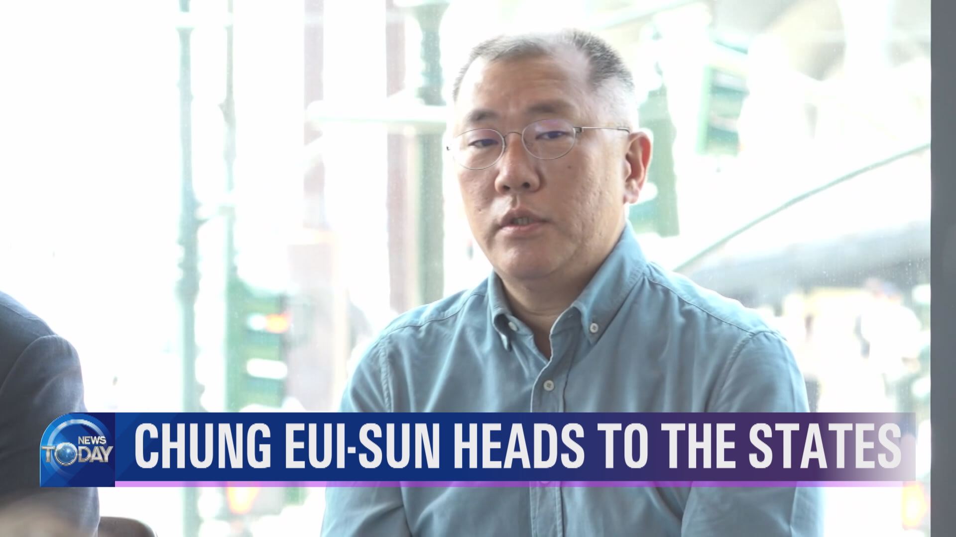 CHUNG EUI-SUN HEADS TO THE STATES