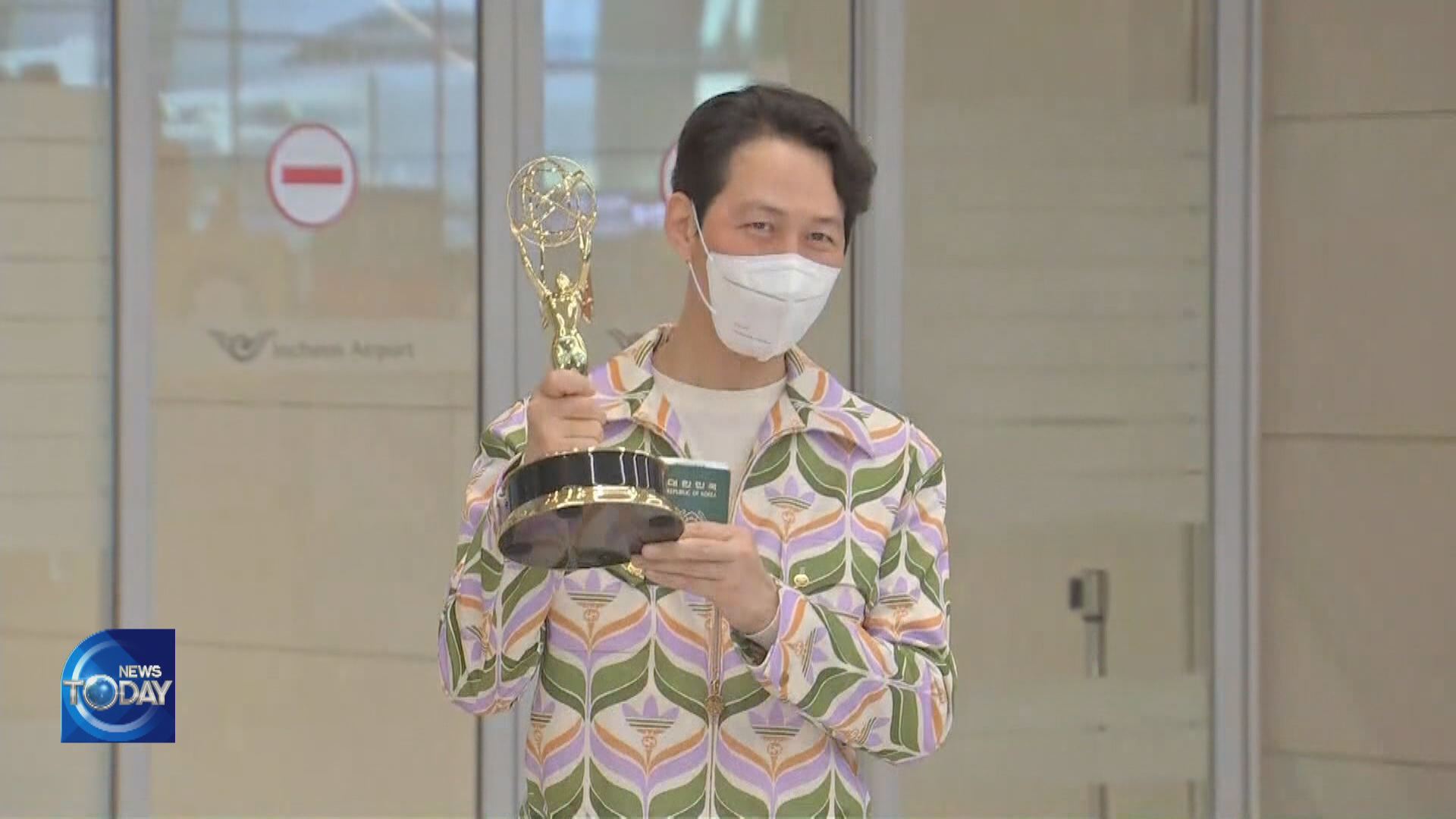 ACTOR LEE JUNG-JAE RETURNS HOME