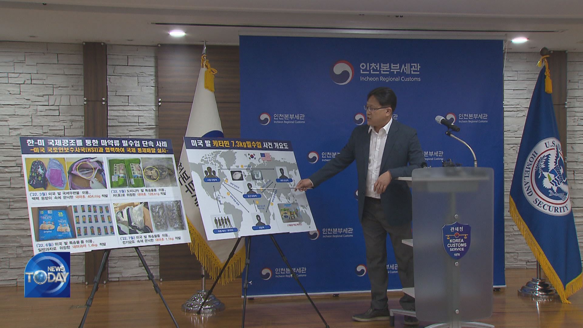 SURGE IN DRUG SMUGGLING CASES