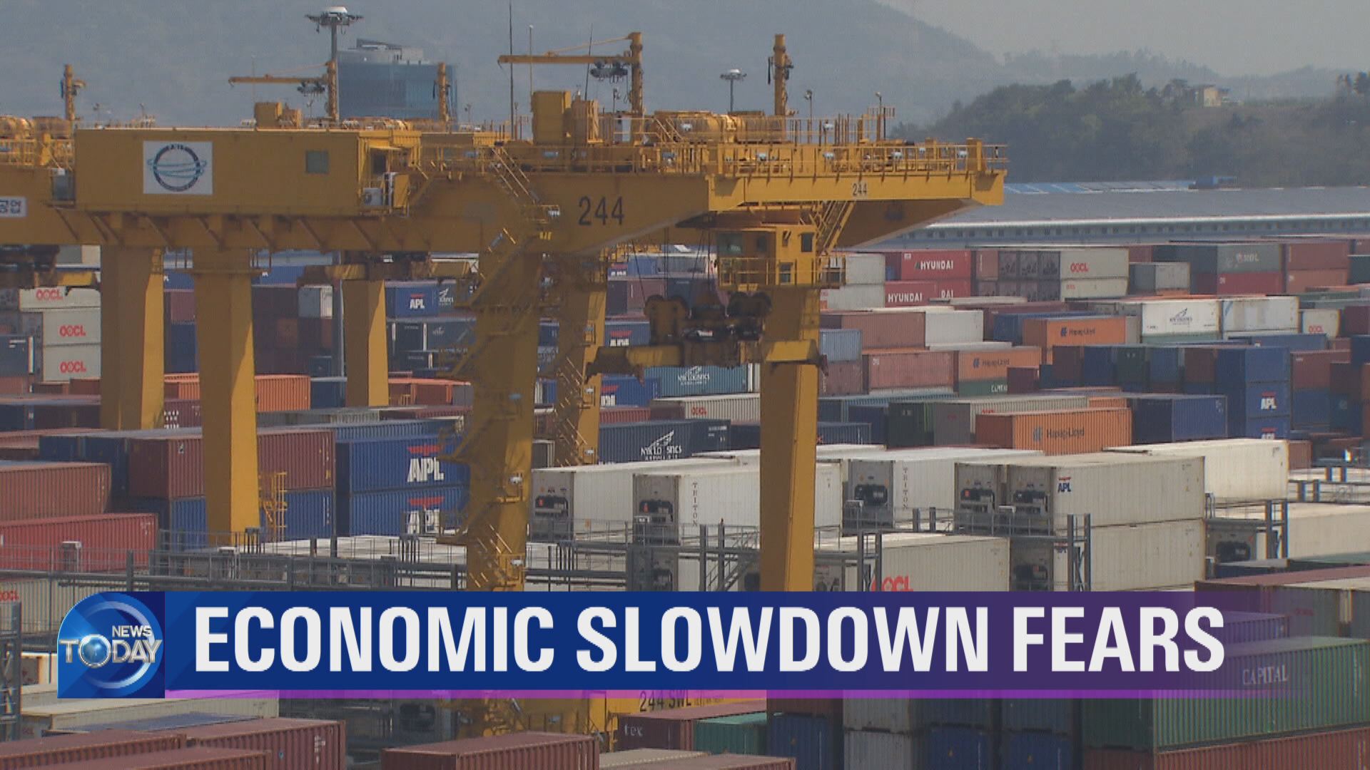 ECONOMIC SLOWDOWN FEARS