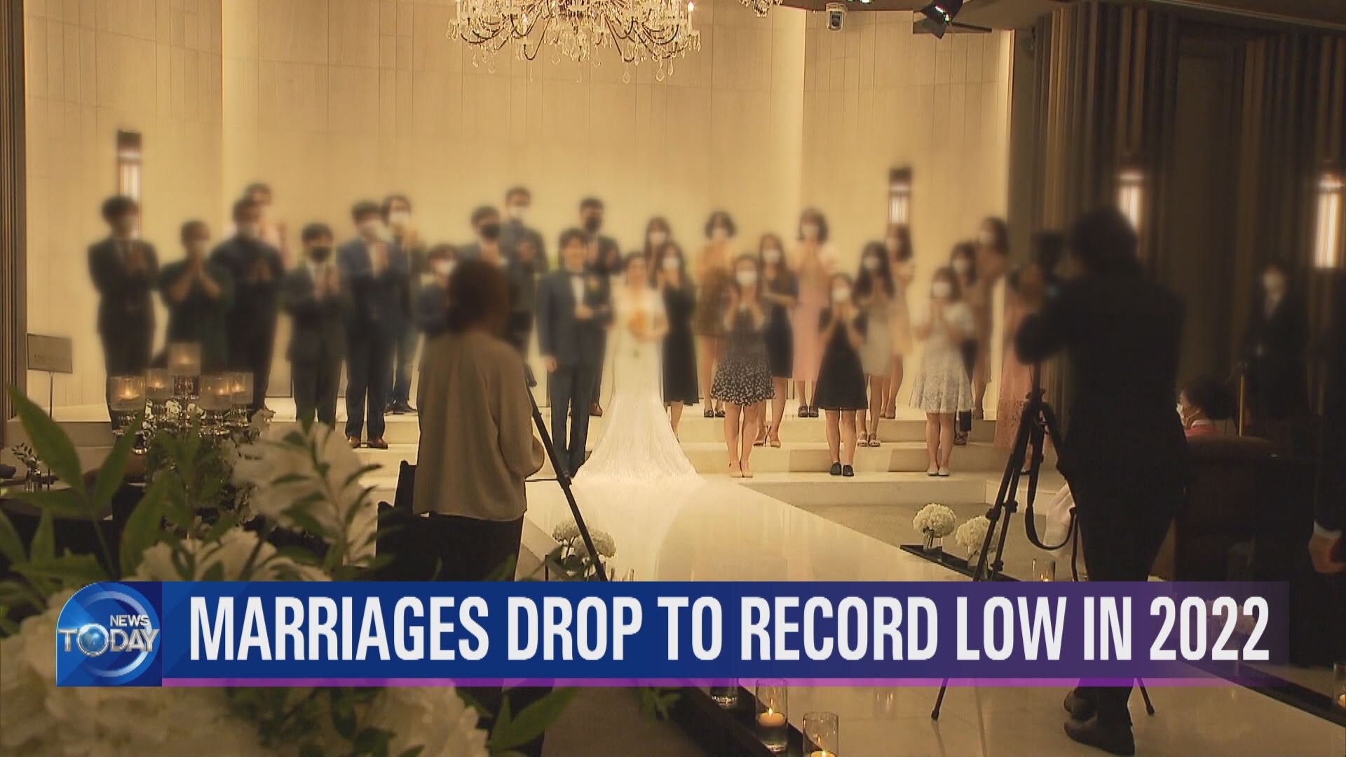 MARRIAGES DROP TO RECORD LOW IN 2022