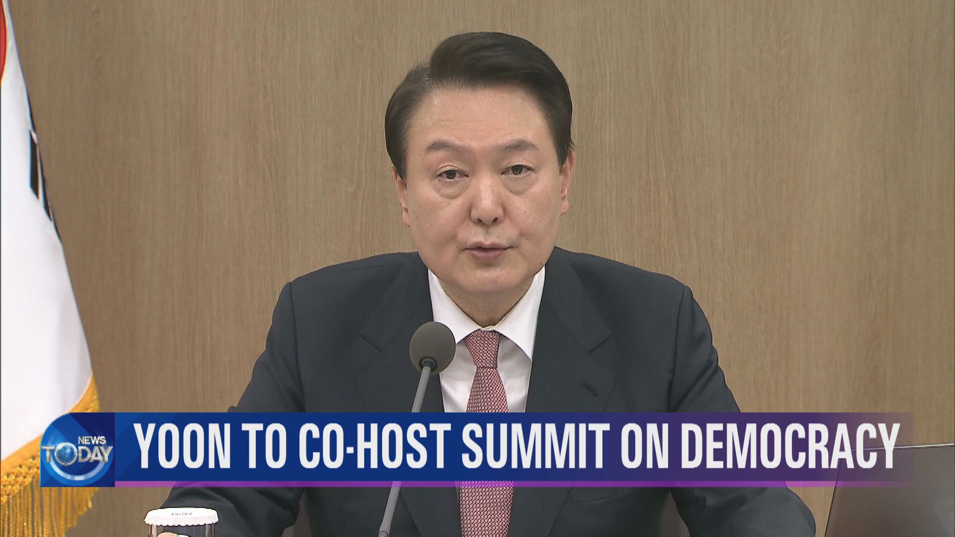 YOON TO CO-HOST SUMMIT ON DEMOCRACY